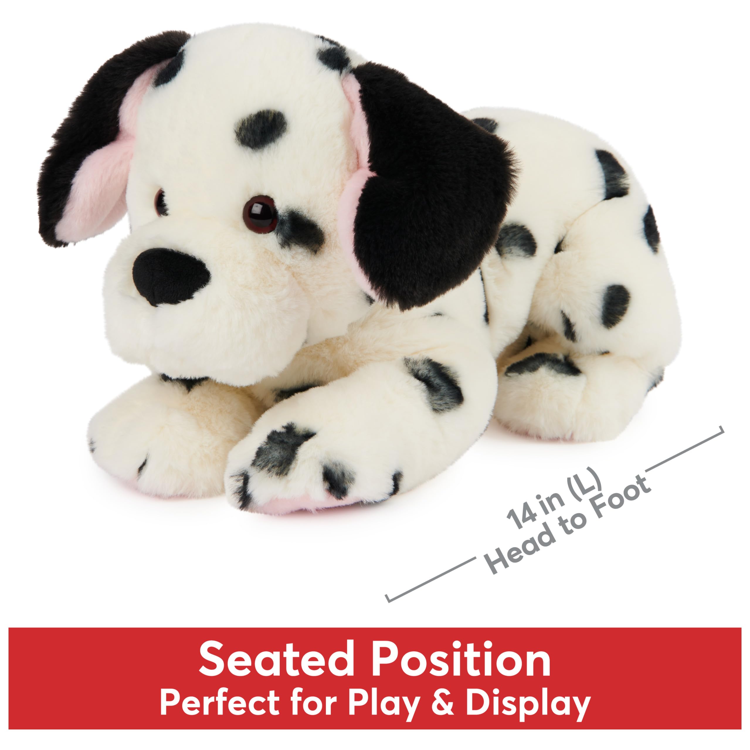Foto 5 pulgar | Peluche Gund Checkers Con Forma De Cachorro Dálmata, 35 Cm - Venta Internacional.