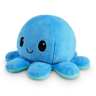 Foto 2 | Peluche Teeturtle Reversible Octopus Happy Blue + Sad Light Blue - Venta Internacional.