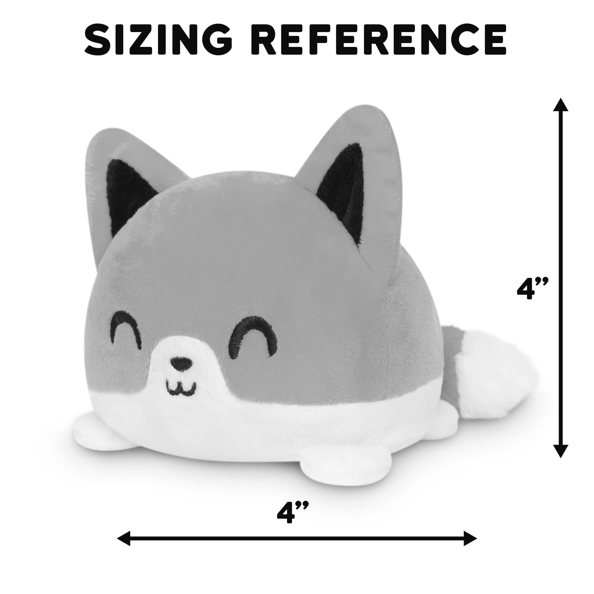 Foto 5 pulgar | Peluche Teeturtle The Original, Reversible, Zorro Ártico, 11 Cm - Venta Internacional.
