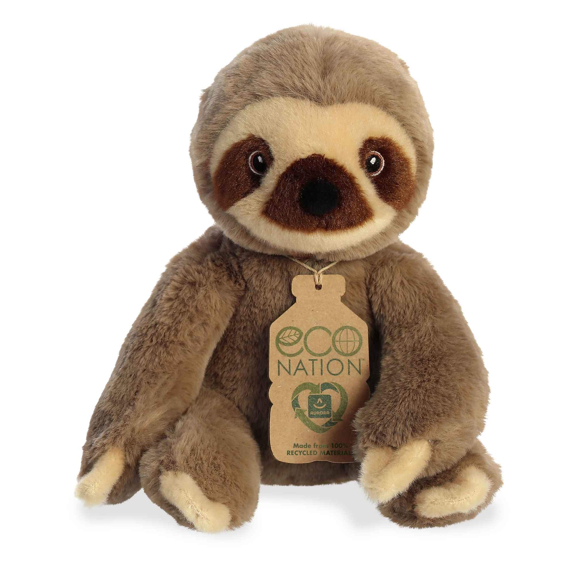 Foto 2 pulgar | Pezoso De Peluche Aurora, Ecológico, Ecológico, 24 Cm, Color Marrón - Venta Internacional.