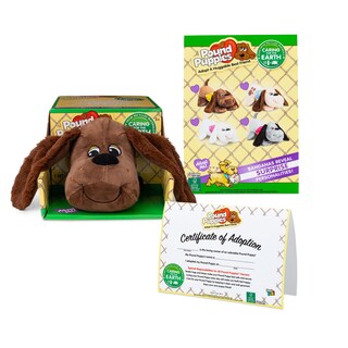 Foto 1 | Peluche Basic Fun Pound Puppies Classic Zany Brown - Venta Internacional.