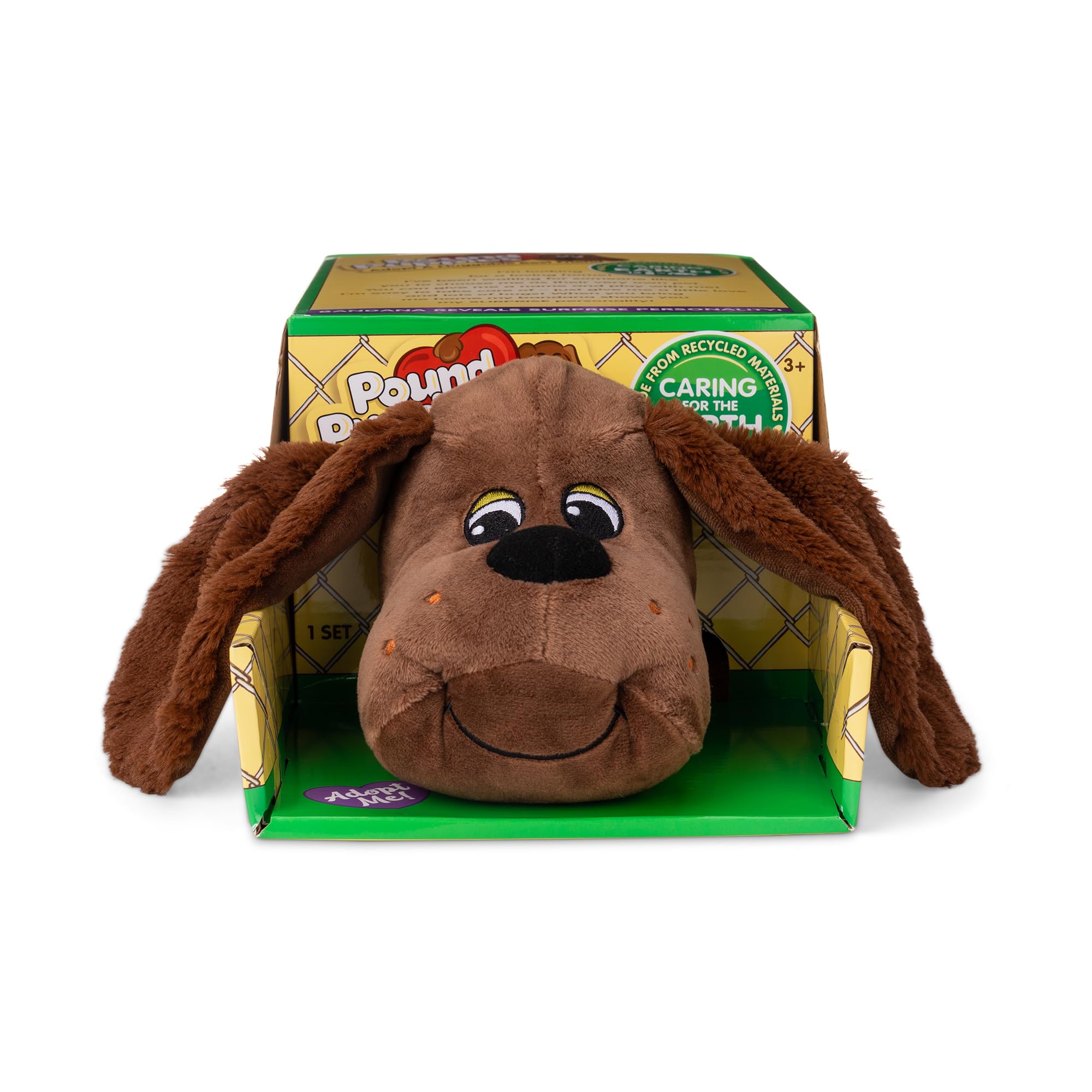 Foto 5 pulgar | Peluche Basic Fun Pound Puppies Classic Zany Brown - Venta Internacional.