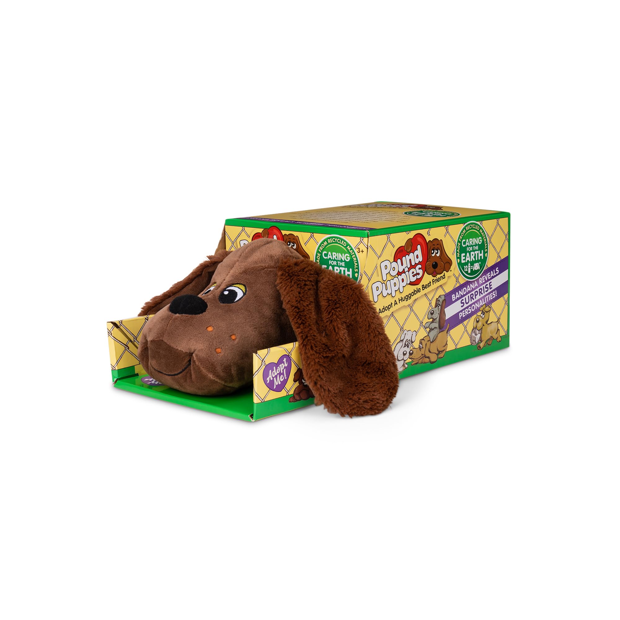 Foto 6 pulgar | Peluche Basic Fun Pound Puppies Classic Zany Brown - Venta Internacional.