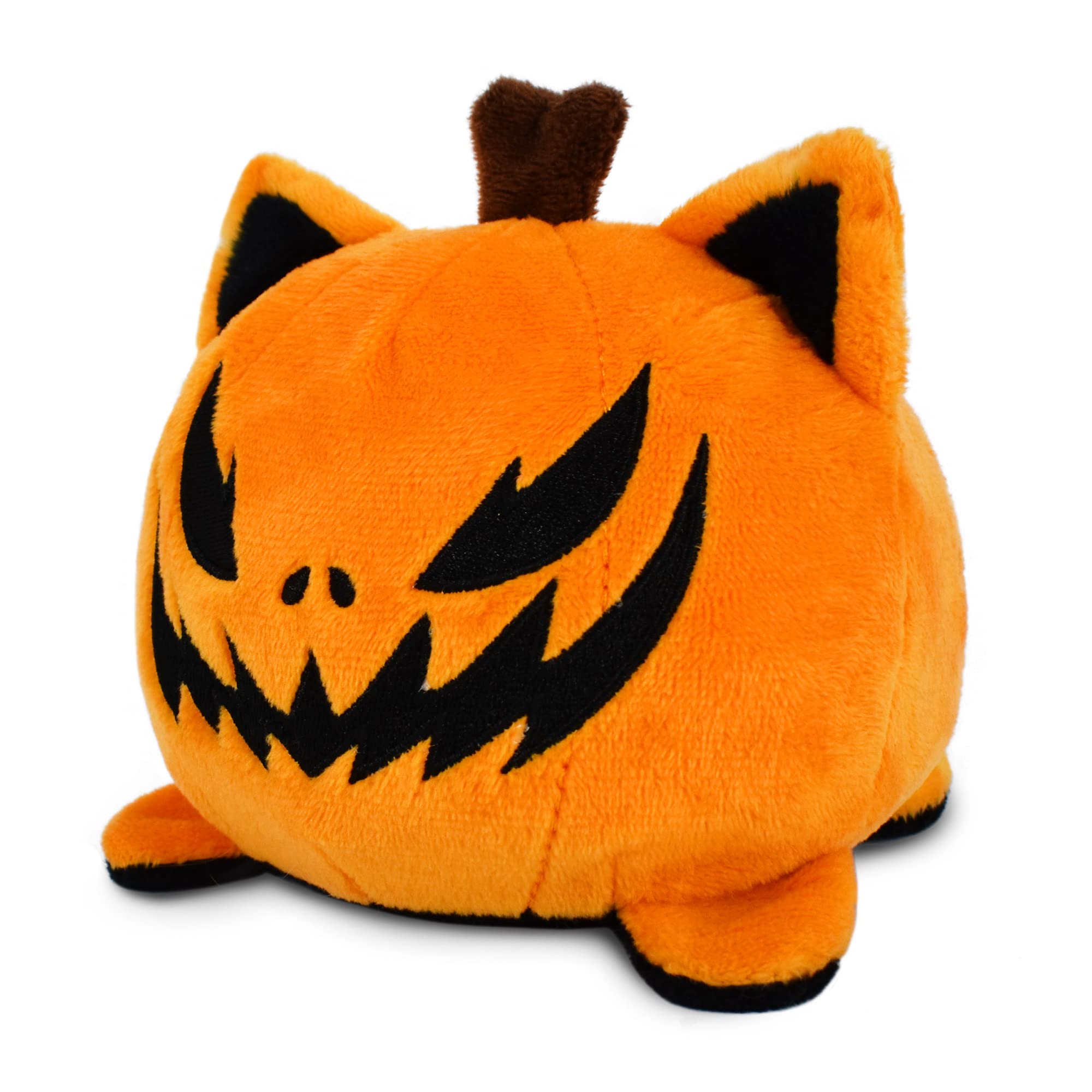 Foto 3 pulgar | Plushie Teeturtle, El Gato Reversible Original, Calabaza Negra - Venta Internacional.