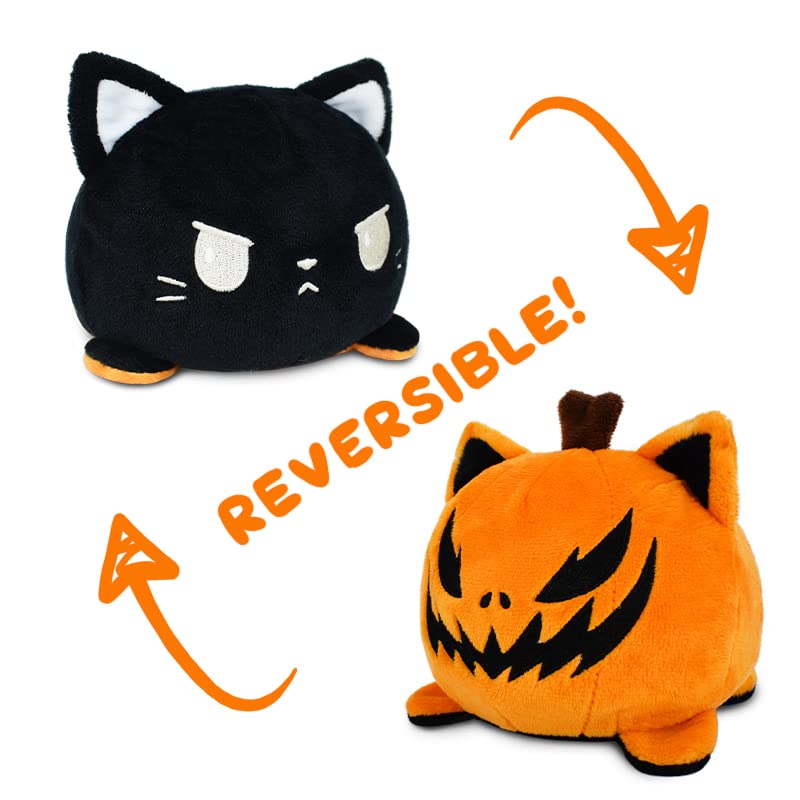 Foto 3 | Plushie Teeturtle, El Gato Reversible Original, Calabaza Negra - Venta Internacional.