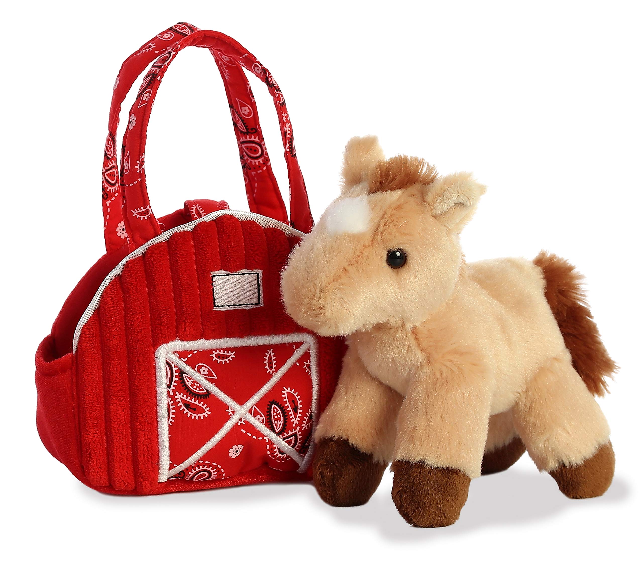 Foto 4 pulgar | Animal De Peluche Aurora Fashionable Fancy Pals Red Barn Horse - Venta Internacional.