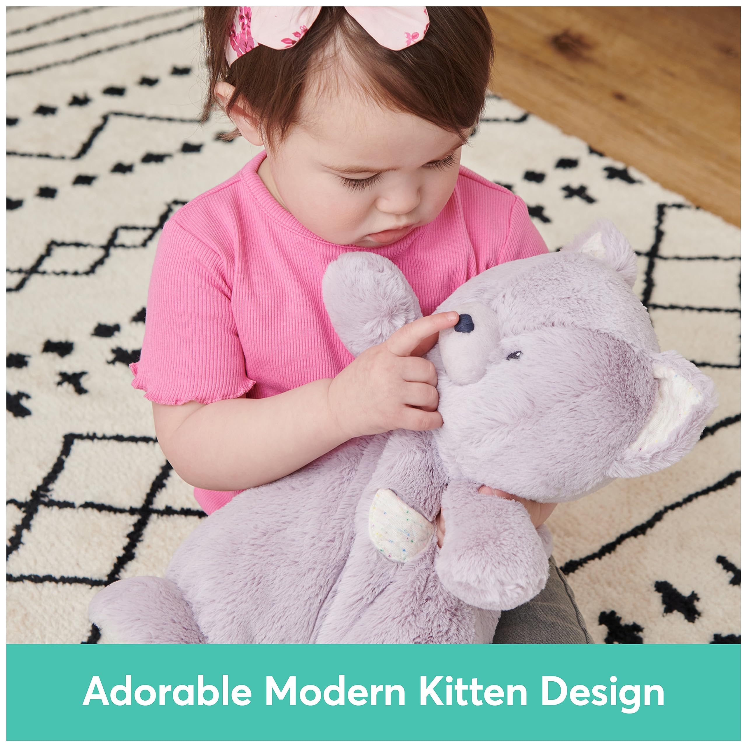 Foto 3 pulgar | Peluche De Peluche Gund Baby Oh So Snuggly Kitten 32 Cm - Venta Internacional.