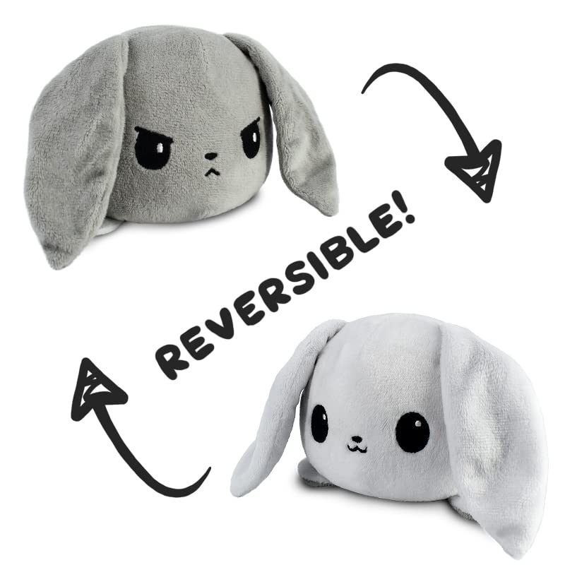 Foto 4 pulgar | Peluche Teeturtle The Original Reversible Bunny Blanco/gris - Venta Internacional.