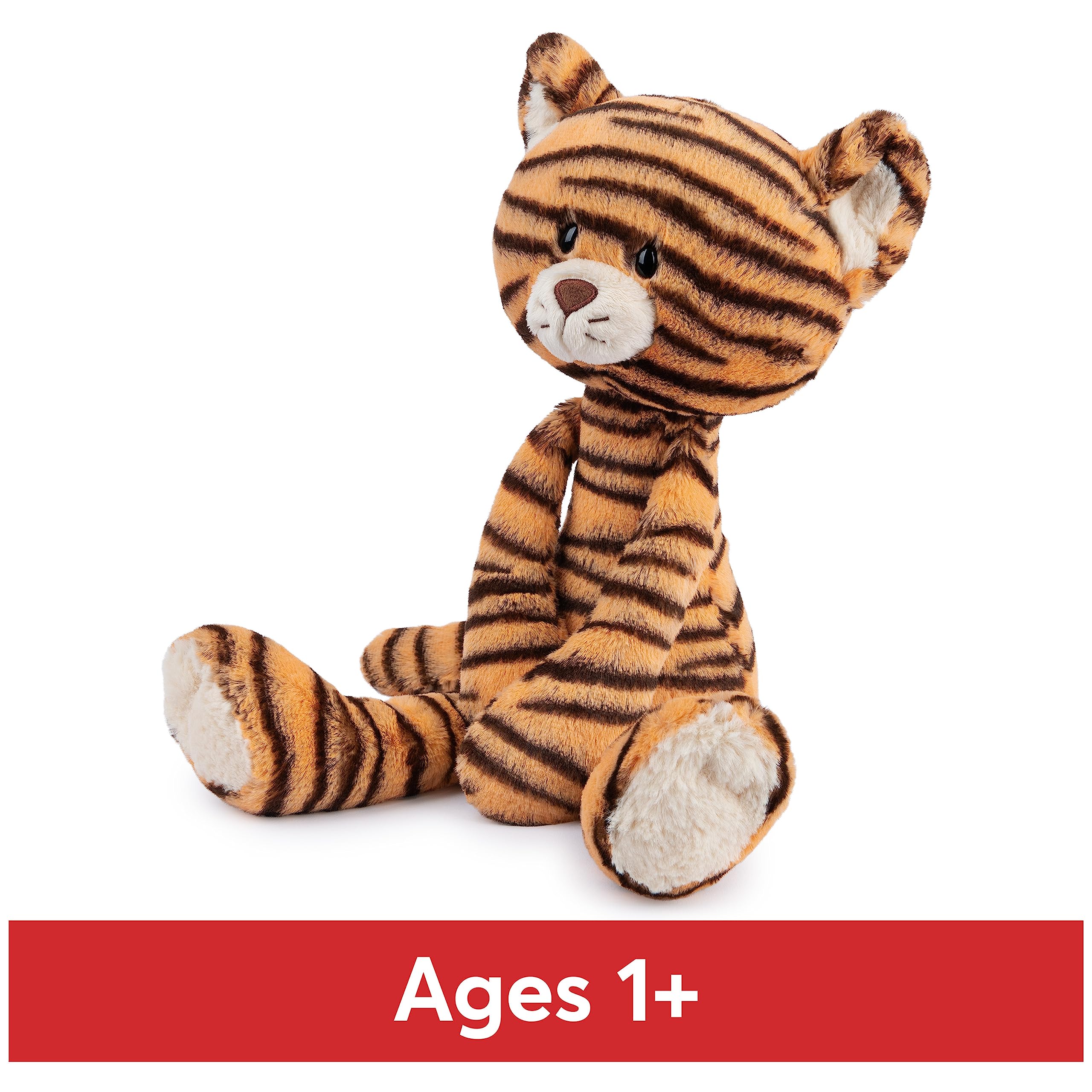 Foto 3 | Peluche De Peluche Gund Effe Tiger De 38 Cm Para 1 Año O Más - Venta Internacional.