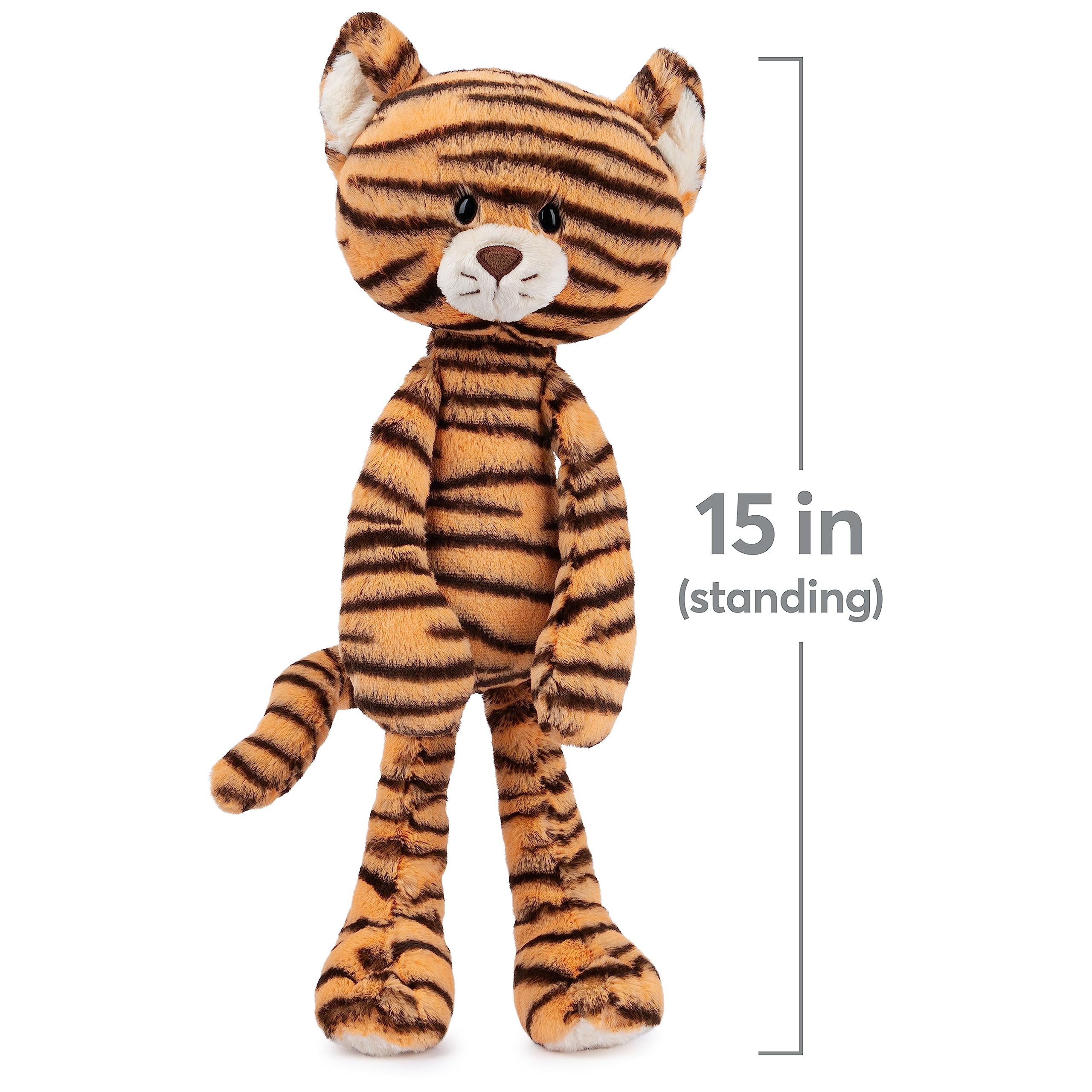Foto 5 | Peluche De Peluche Gund Effe Tiger De 38 Cm Para 1 Año O Más - Venta Internacional.