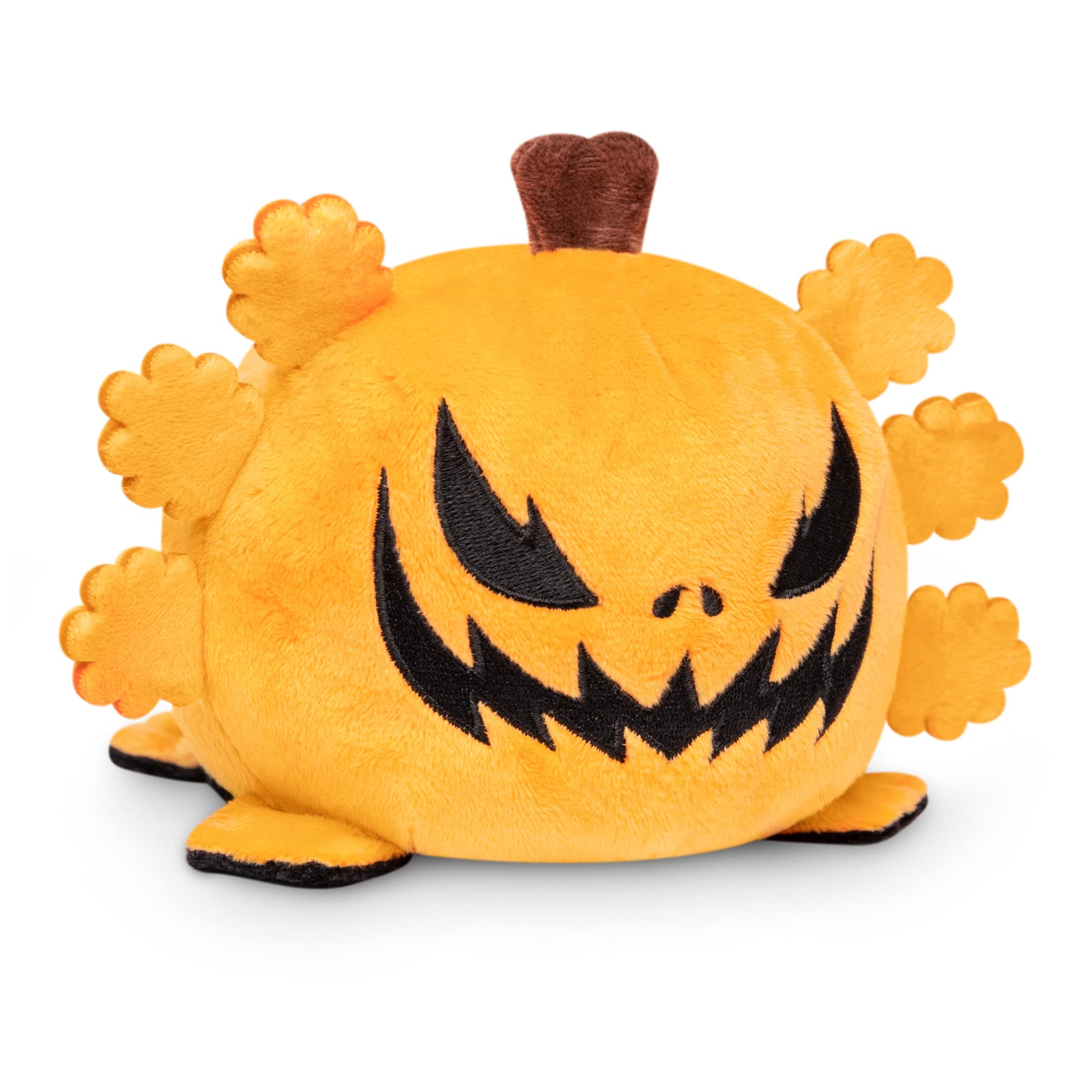 Plushie Teeturtle, La Calabaza Negra Original Reversible De Axolotl - Venta Internacional.