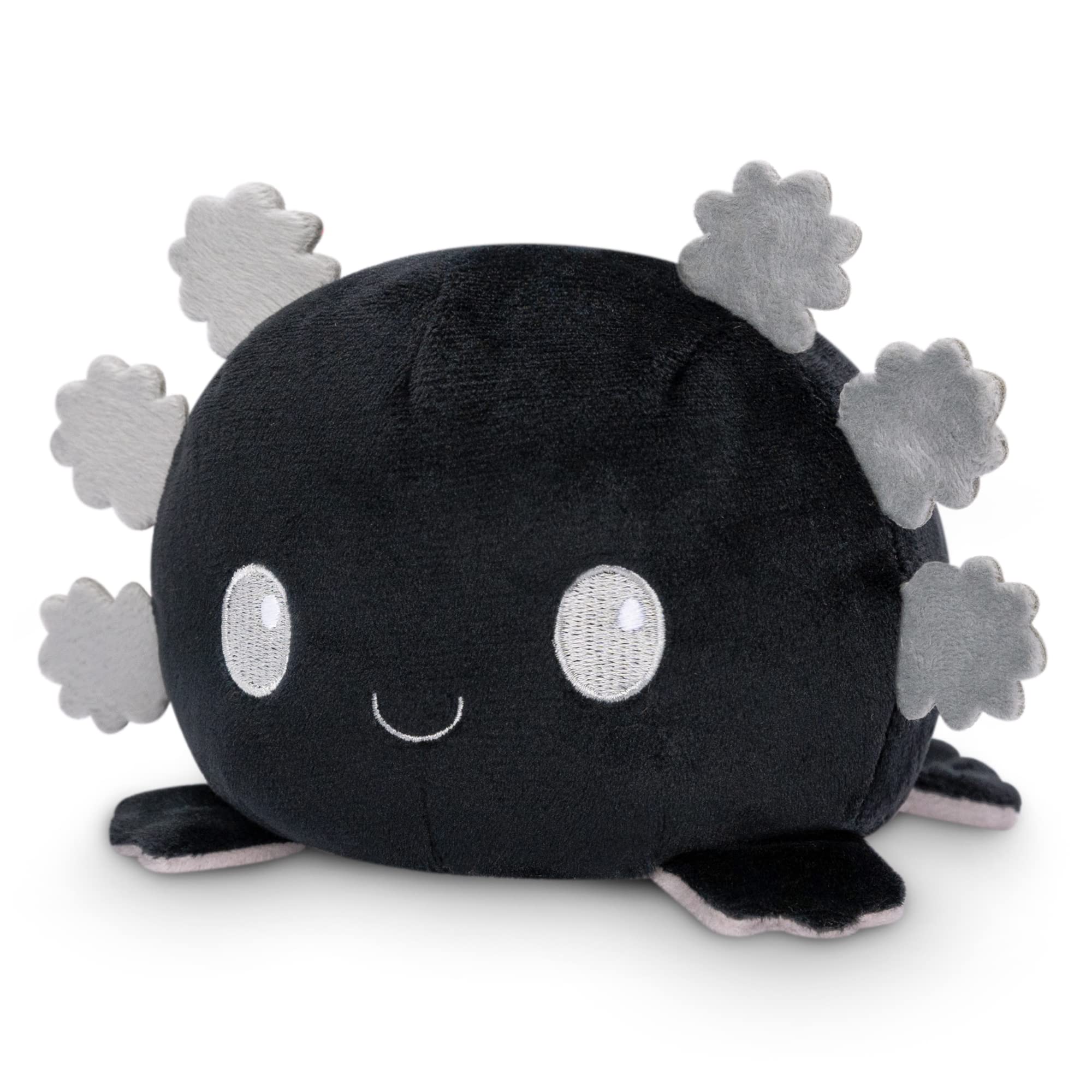 Foto 3 pulgar | Plushie Teeturtle, La Calabaza Negra Original Reversible De Axolotl - Venta Internacional.