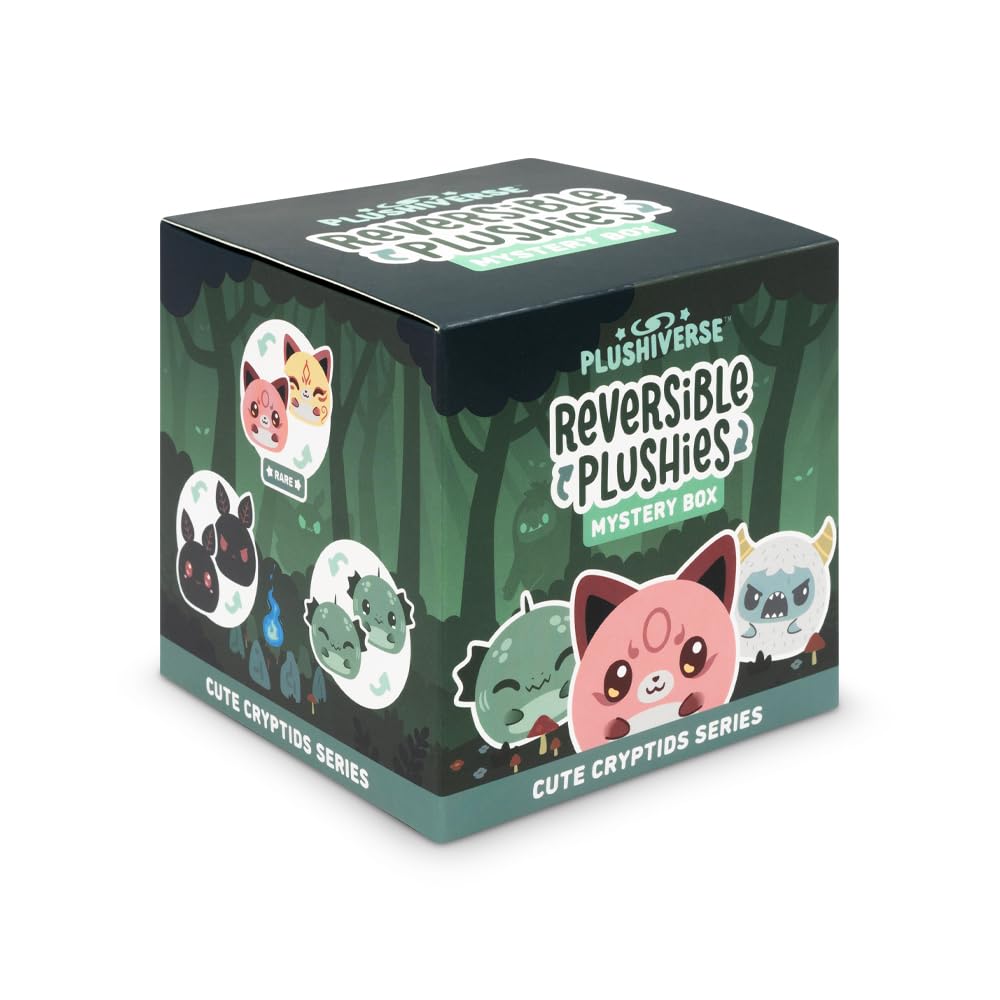 Foto 1 | Caja Misteriosa Reversible Plushie Teeturtle 3 Con Bonitos Críptidos - Venta Internacional.