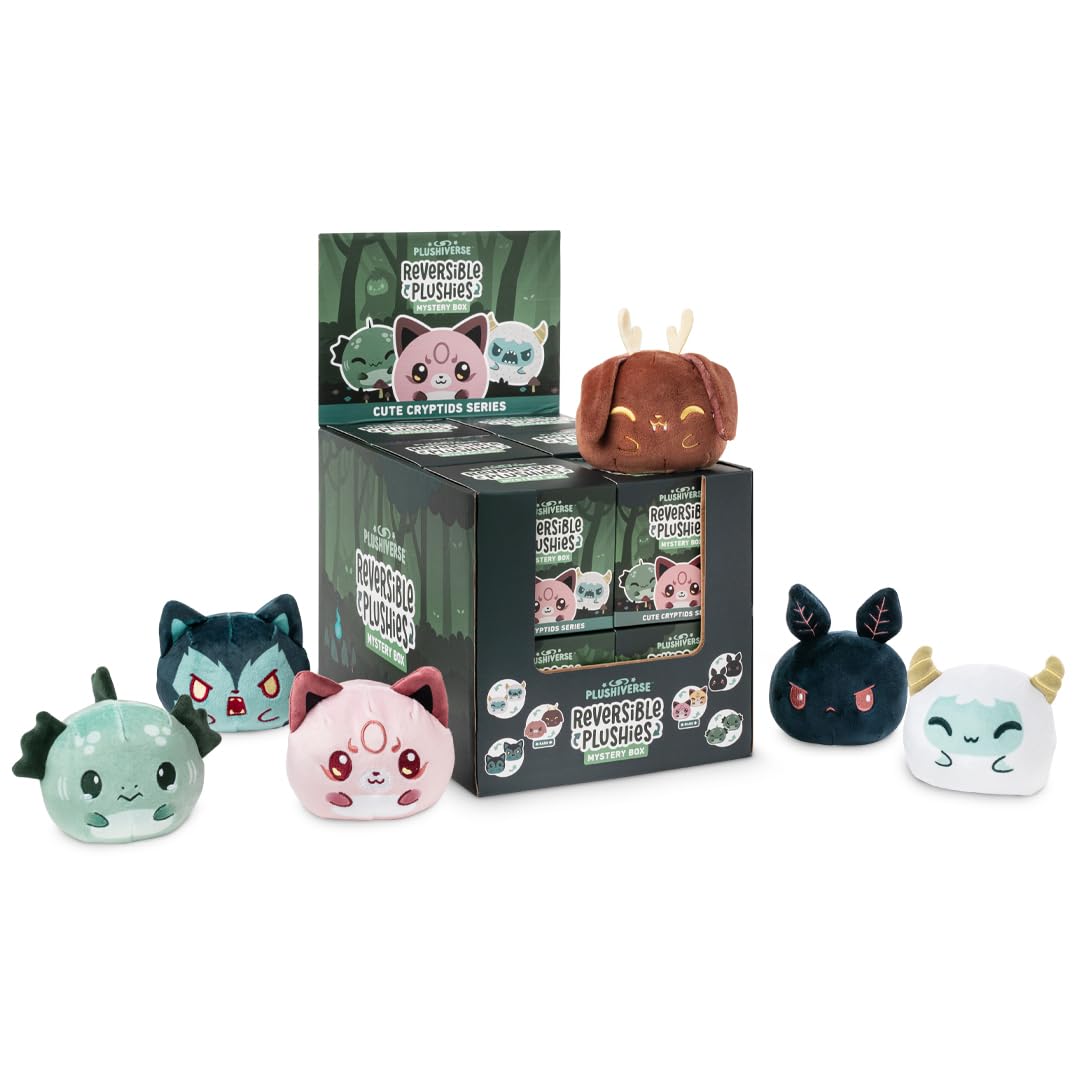 Foto 3 | Caja Misteriosa Reversible Plushie Teeturtle 3 Con Bonitos Críptidos - Venta Internacional.