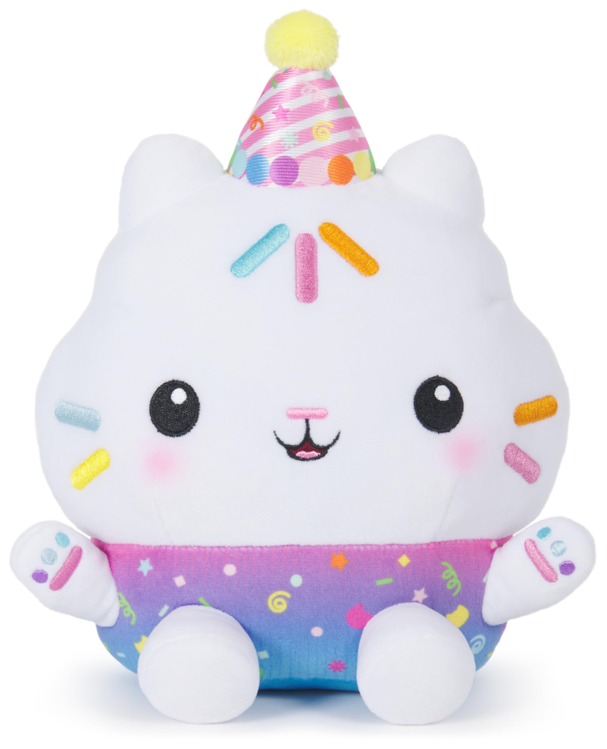 Foto 2 pulgar | Peluche Gabby's Dollhouse Celebrations Cakey Cat, 25 Cm, 3 O Más - Venta Internacional.