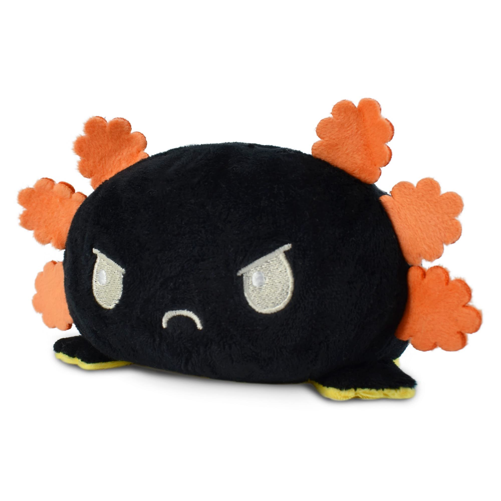 Foto 3 pulgar | Peluche Teeturtle Reversible Axolotl Amarillo+negro, 10 Cm - Venta Internacional.