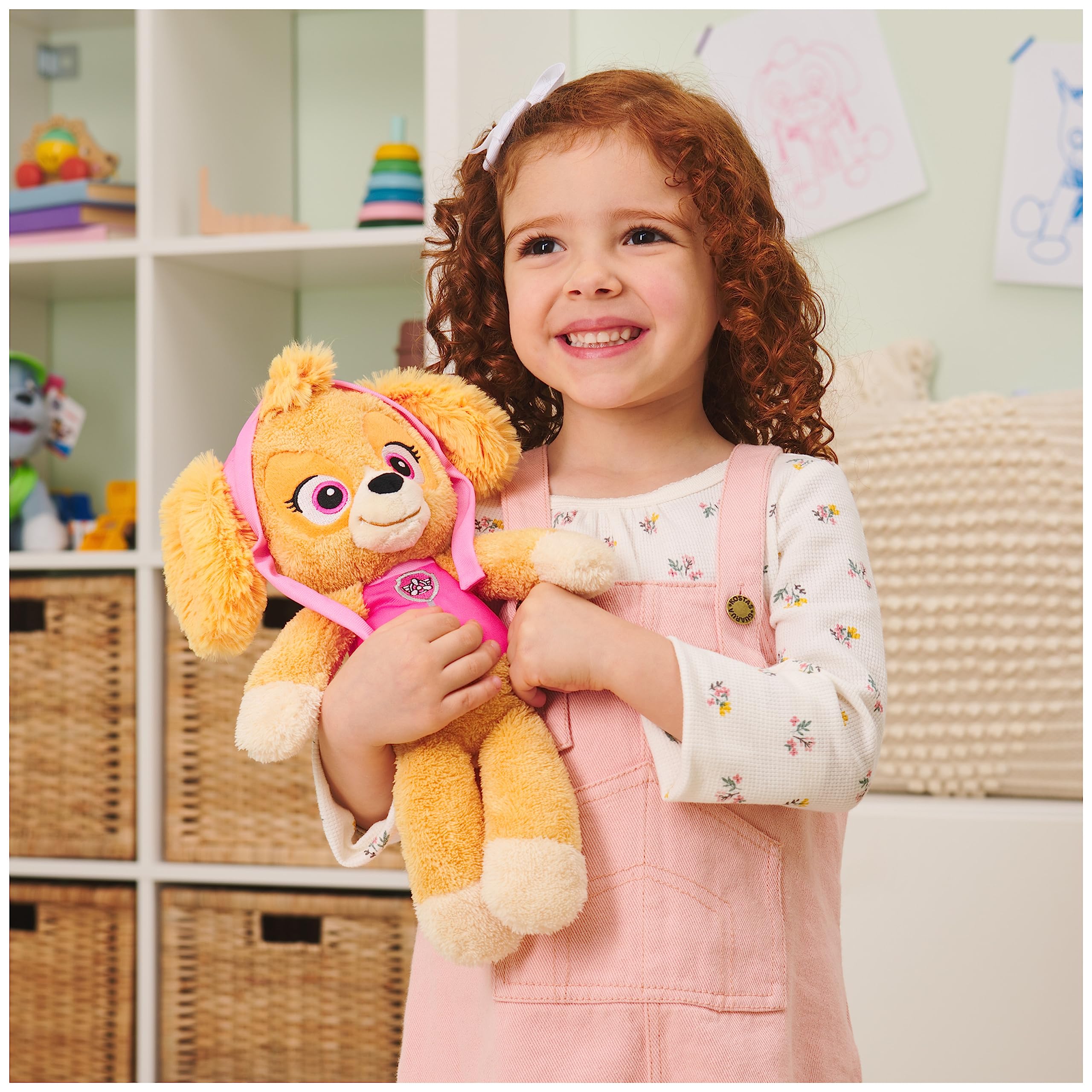 Foto 4 pulgar | Peluche Gund Paw Patrol Skye Take Along Buddy 33 Cm Rosa - Venta Internacional.