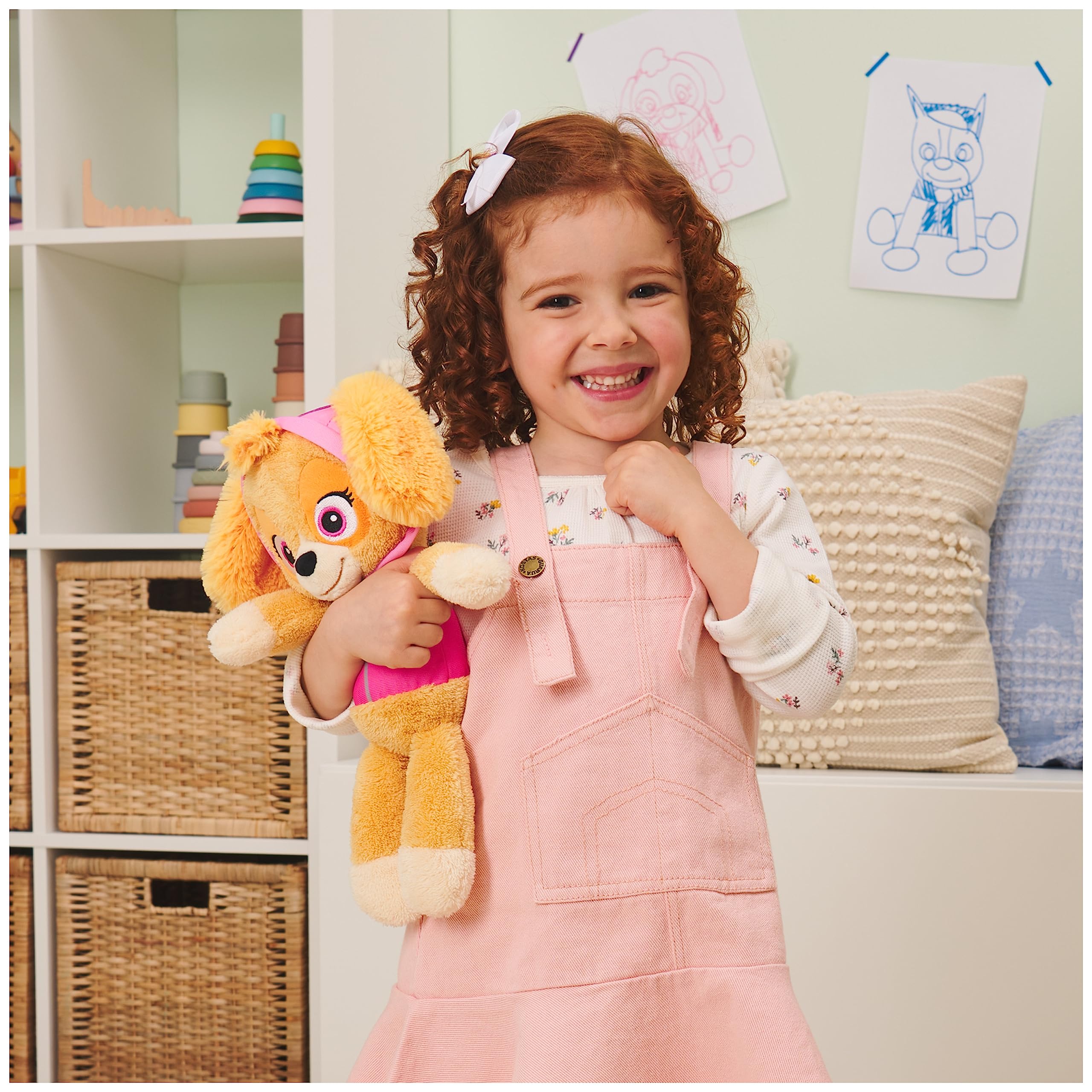 Foto 7 pulgar | Peluche Gund Paw Patrol Skye Take Along Buddy 33 Cm Rosa - Venta Internacional.