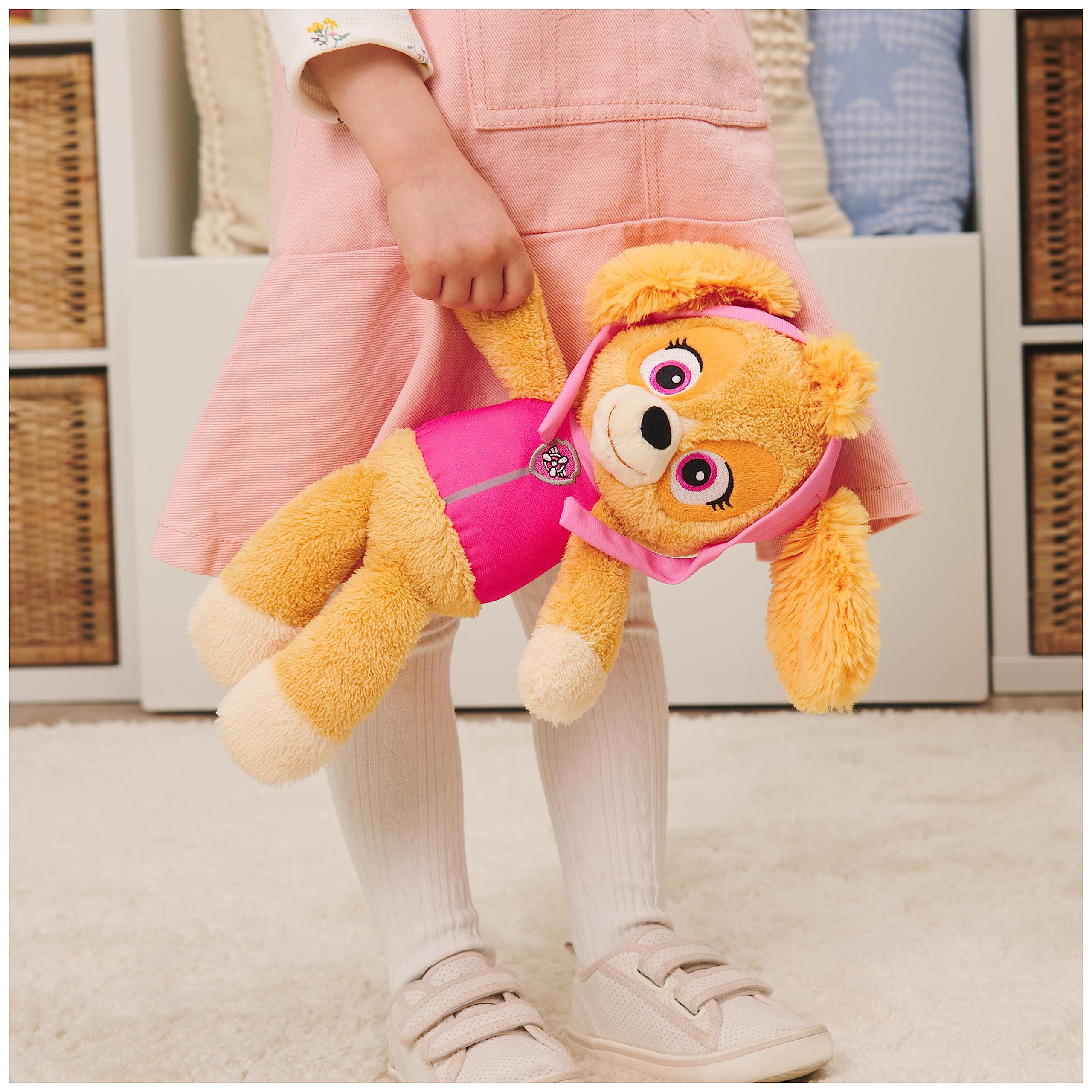 Foto 8 pulgar | Peluche Gund Paw Patrol Skye Take Along Buddy 33 Cm Rosa - Venta Internacional.
