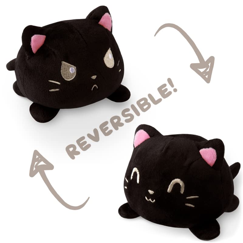 Foto 4 pulgar | Plushie Teeturtle The Original Reversible Cat Black - Venta Internacional.