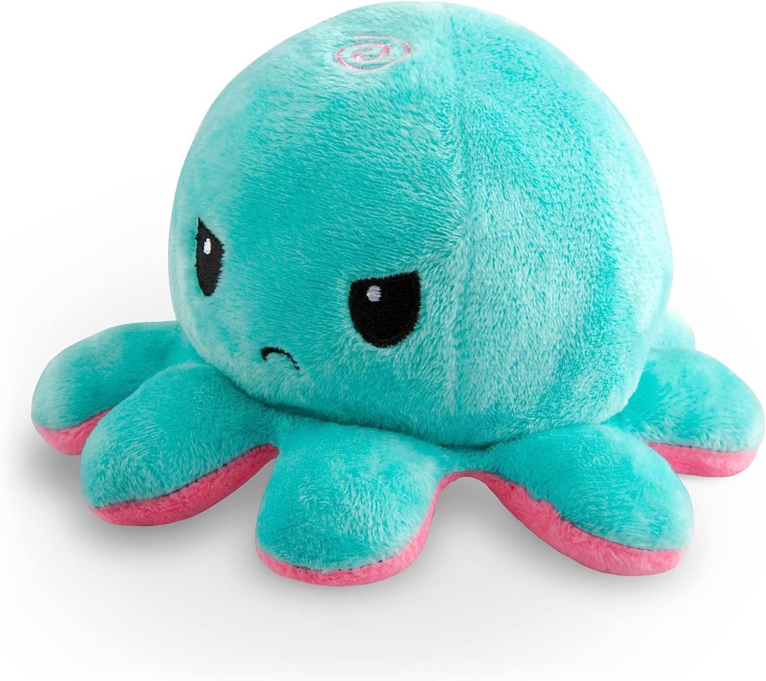 Foto 3 pulgar | Peluche Teeturtle Reversible, Rosa Pulpo Y Aguamarina, 10 Cm - Venta Internacional.