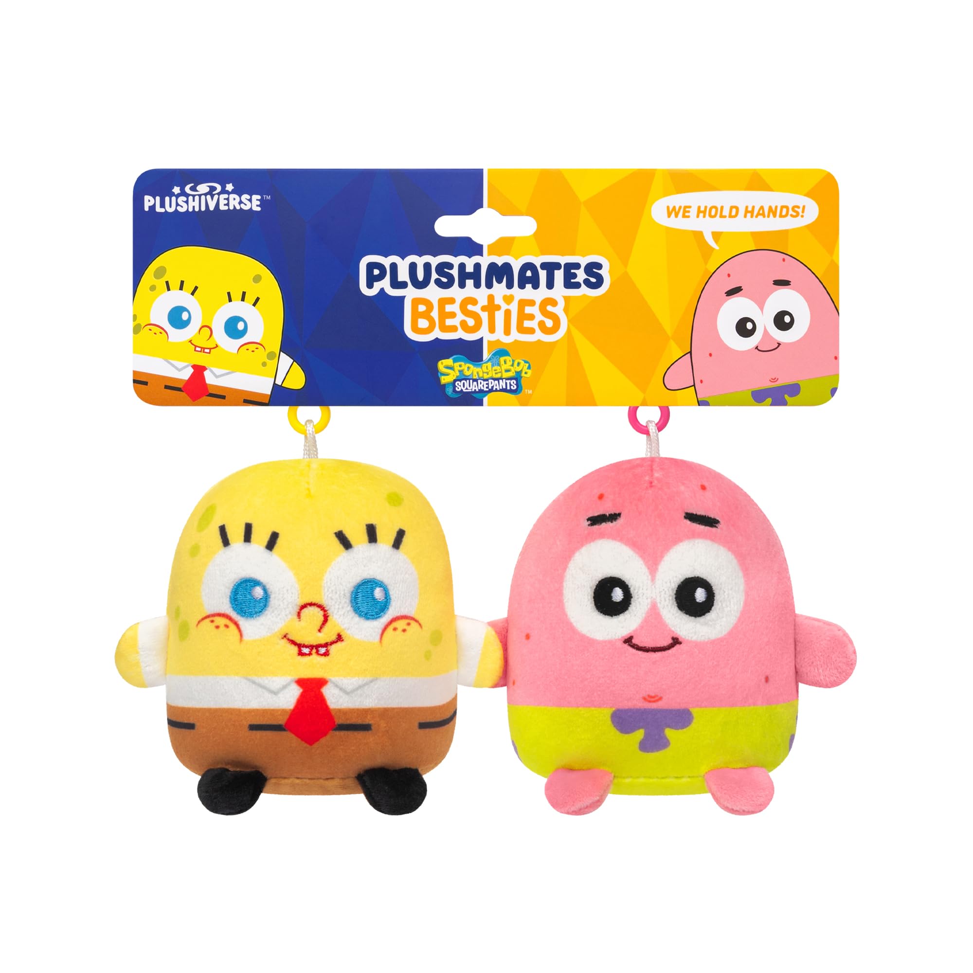 Foto 1 | Set De Llaveros Teeturtle Bob Esponja Y Patricio - Venta Internacional.