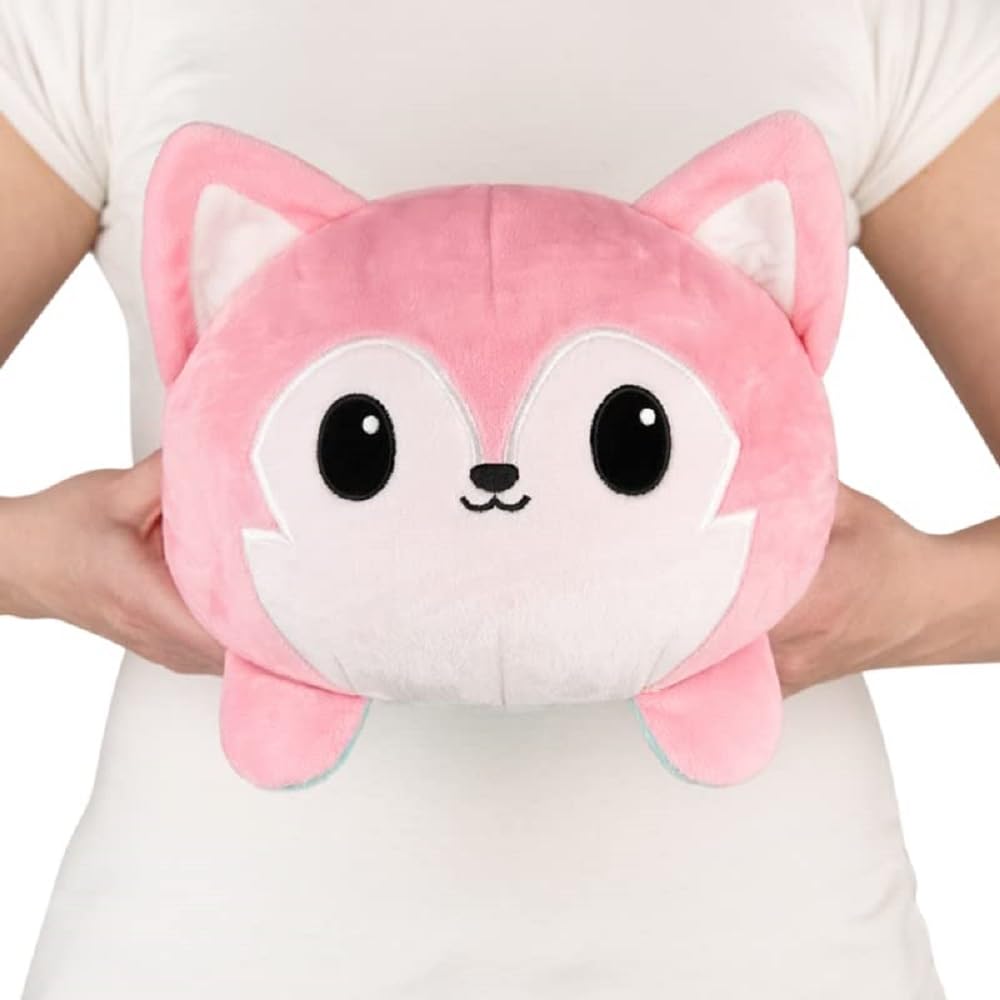 Foto 2 pulgar | Juguete De Peluche Teeturtle Original, Reversible, Big Wolf, Rosa Y Azul - Venta Internacional.