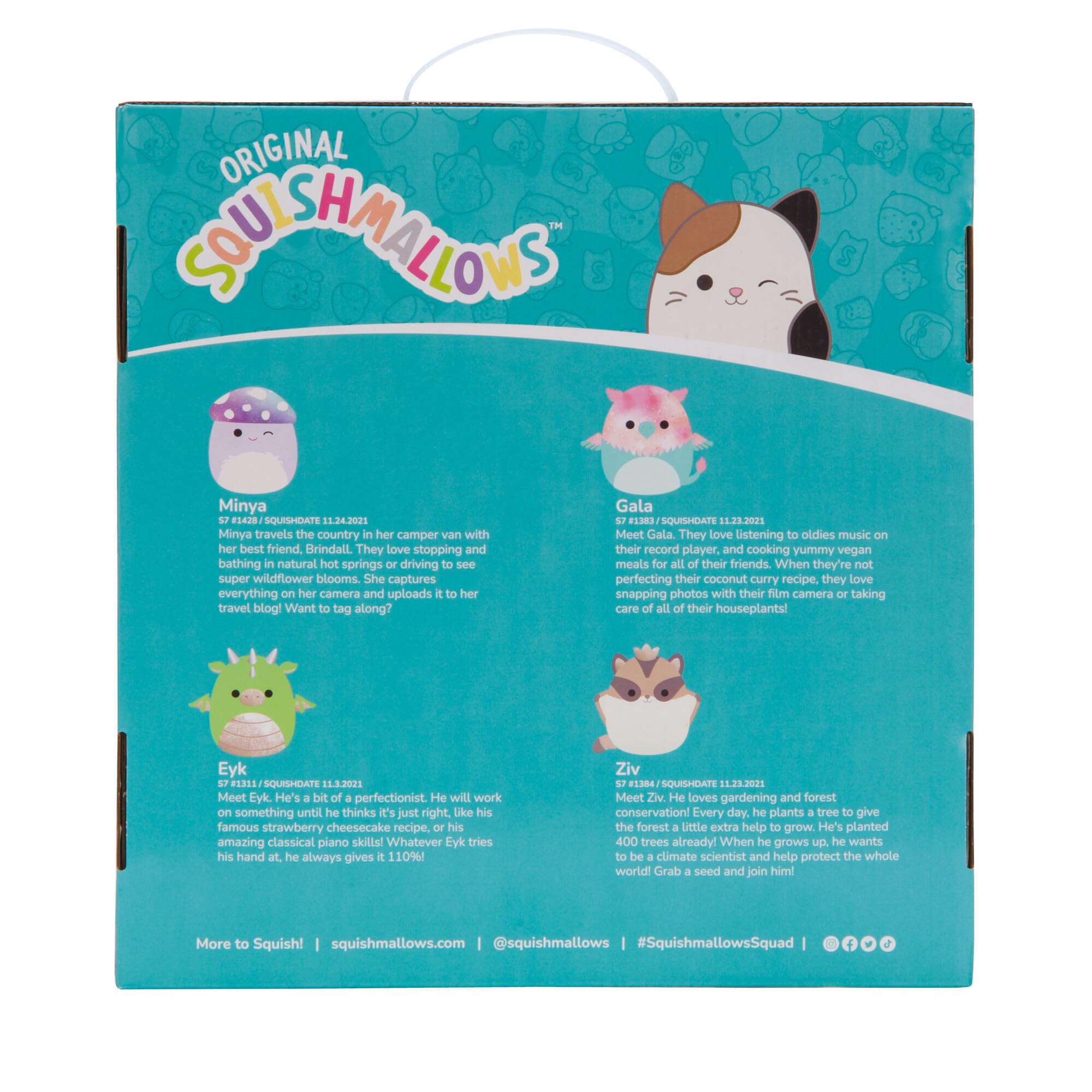 Foto 6 pulgar | Juego De Cajas Plush Squishmallows Original Fantasy De 7 Pulgadas Little - Venta Internacional.