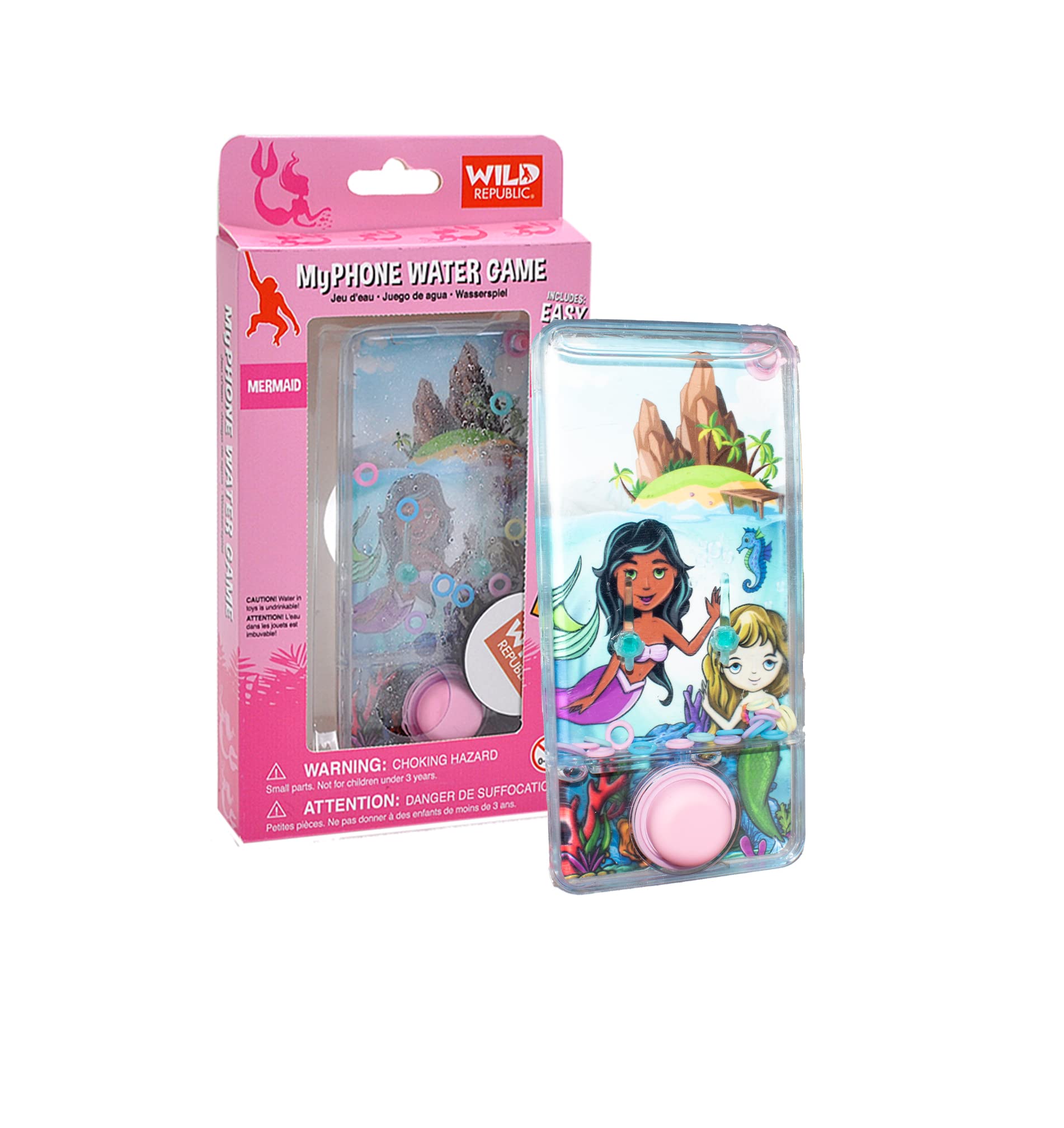 Foto 2 pulgar | Juego Acuático Wild Republic My Phone Con Diseño De Sirena Para Niños Mayores De 8 Años - Venta Internacional.