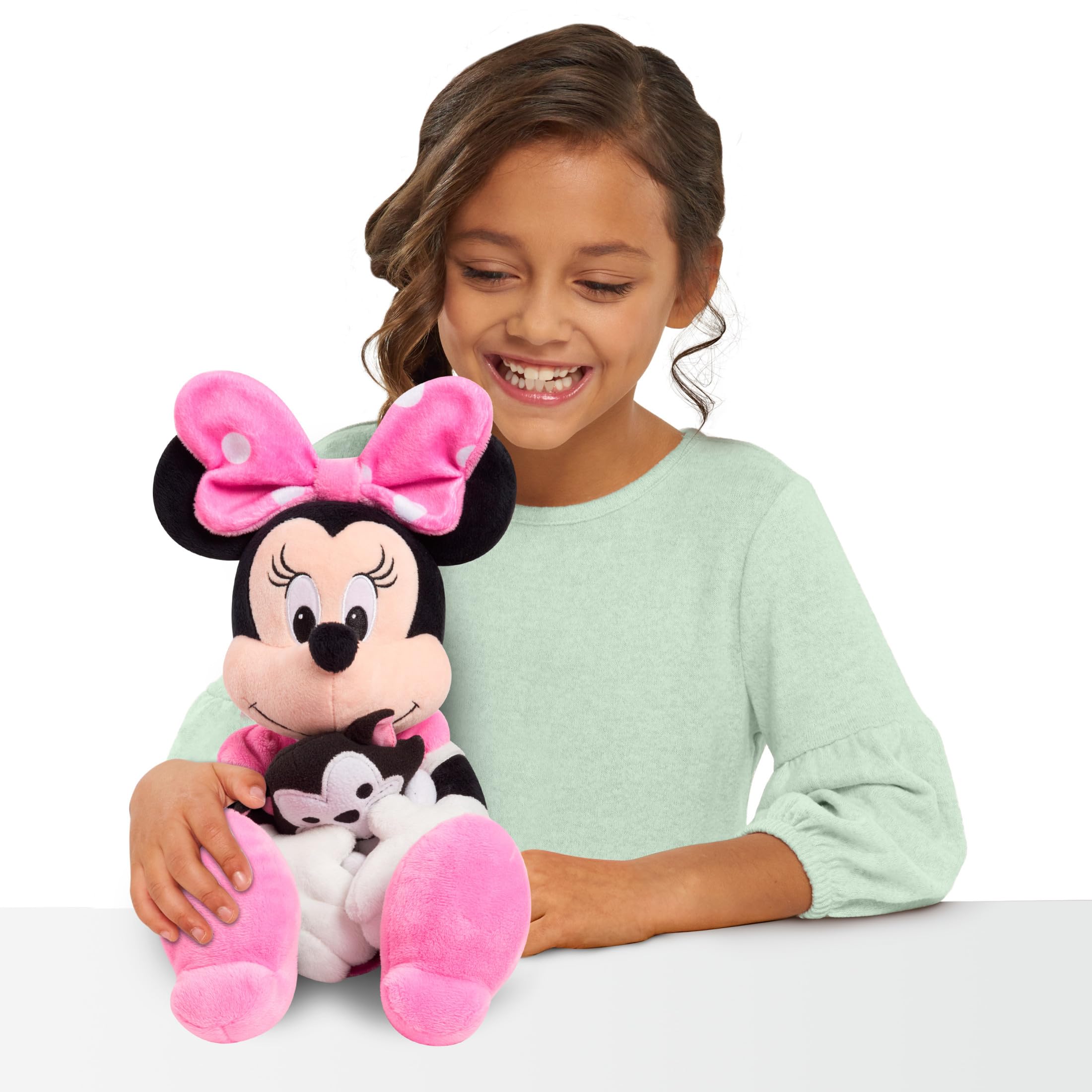 Foto 3 pulgar | Peluche Just Play Disney Minnie Mouse 42 Cm - Venta Internacional.