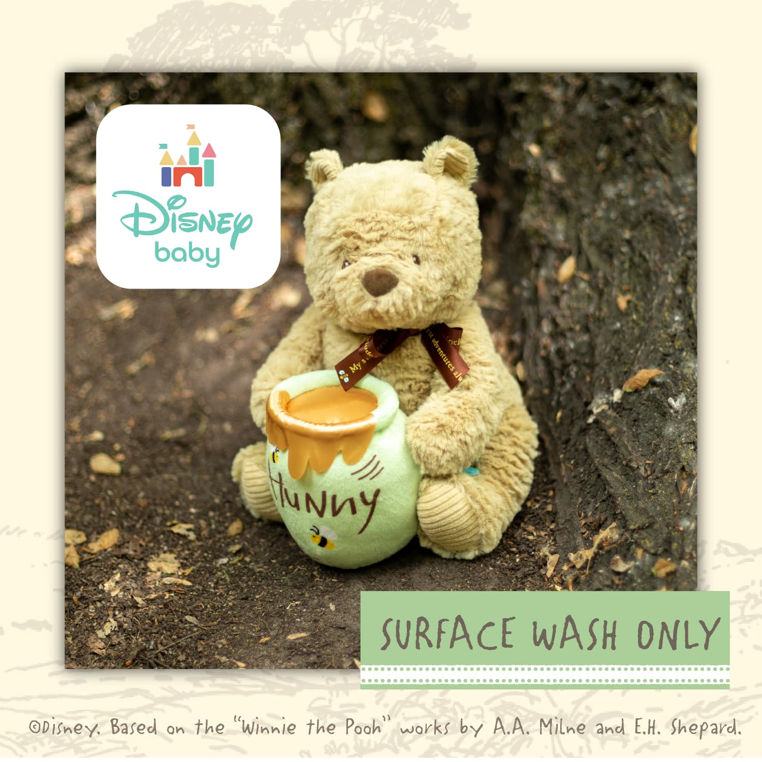 Foto 5 | Peluche De Peluche Kids Preferred Disney Baby Classic Pooh - Venta Internacional.