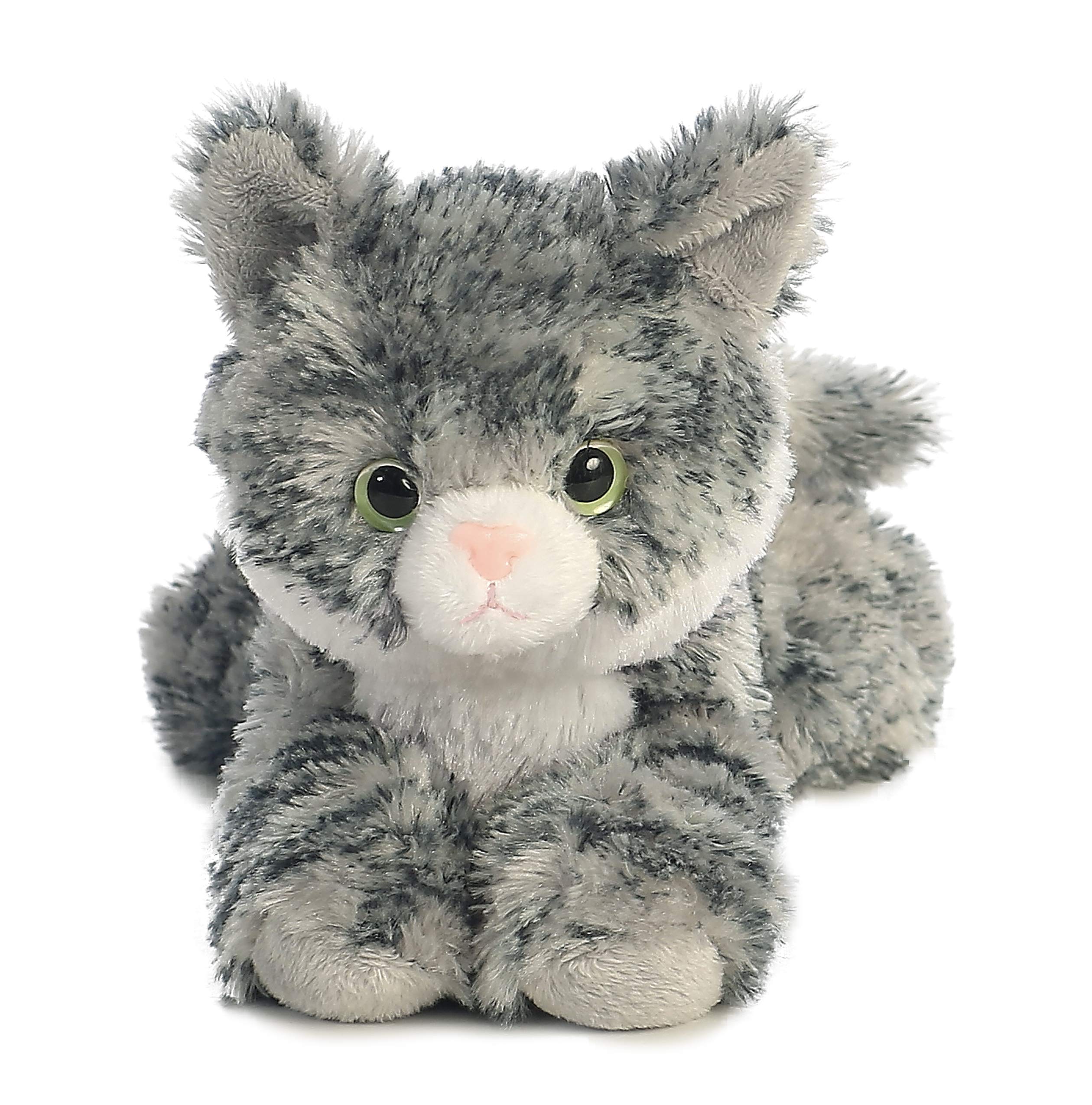 Foto 4 pulgar | Animal De Peluche Aurora  Adorable Miniflopsie™ Lily™, Gris, 20 Cm - Venta Internacional.