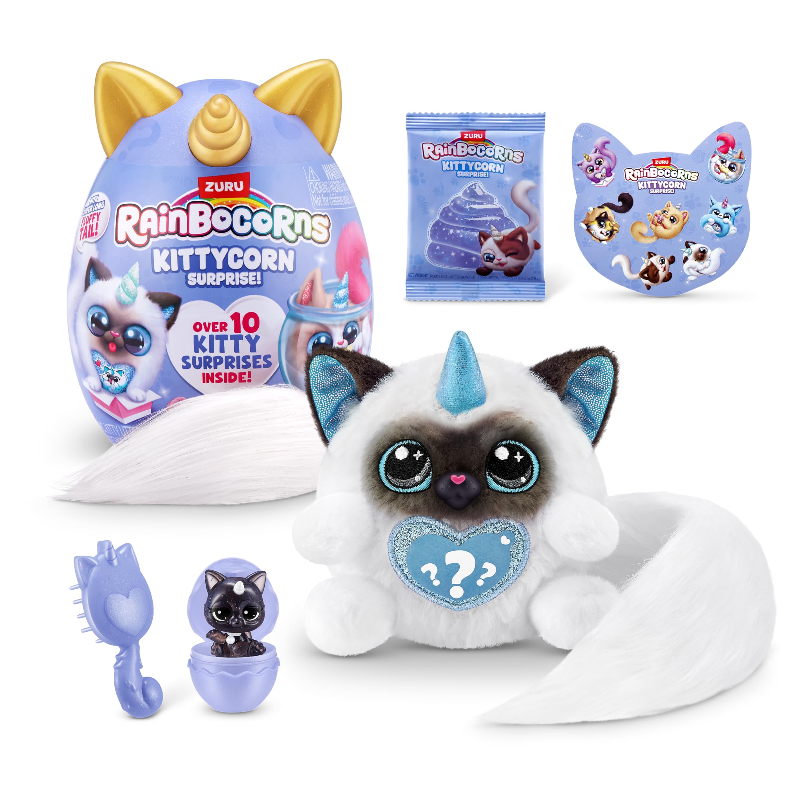 Muñeco De Trapo Zuru Kittycorn Surprise Series 3 Con Limo - Venta Internacional.