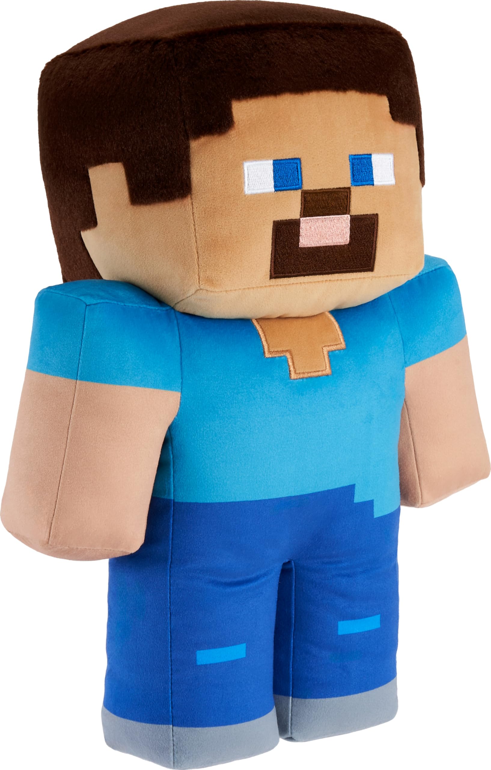 Foto 5 pulgar | Figura De Peluche Mattel Minecraft Steve De 40 Cm Con Juego Auténtico - Venta Internacional.