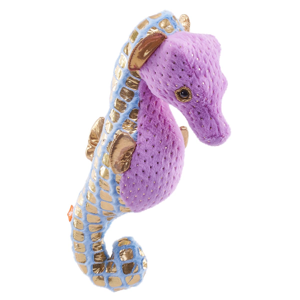 Peluche Wild Republic Foilkins Seahorse, Color Morado, 30 Cm - Venta Internacional.