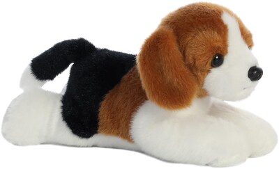 Foto 1 | Animal De Peluche Aurora Adorable Miniflopsie™ Homer™, Color Marrón, 20 Cm - Venta Internacional.