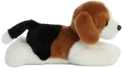 Foto 2 | Animal De Peluche Aurora Adorable Miniflopsie™ Homer™, Color Marrón, 20 Cm - Venta Internacional.