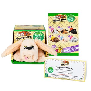 Foto 1 | Juguete De Peluche Basic Fun Pound Para Cachorros Recién Nacidos, Bronceados - Venta Internacional.