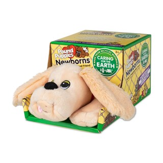Foto 5 | Juguete De Peluche Basic Fun Pound Para Cachorros Recién Nacidos, Bronceados - Venta Internacional.