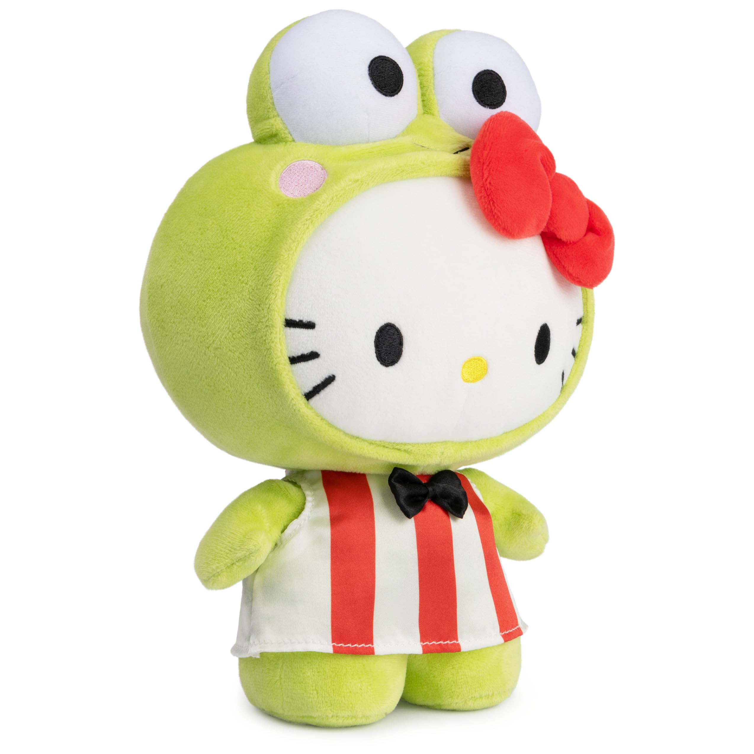 Foto 3 pulgar | Peluche Gund Sanrio Hello Kitty Keroppi Green 9.5 Pulgadas - Venta Internacional.