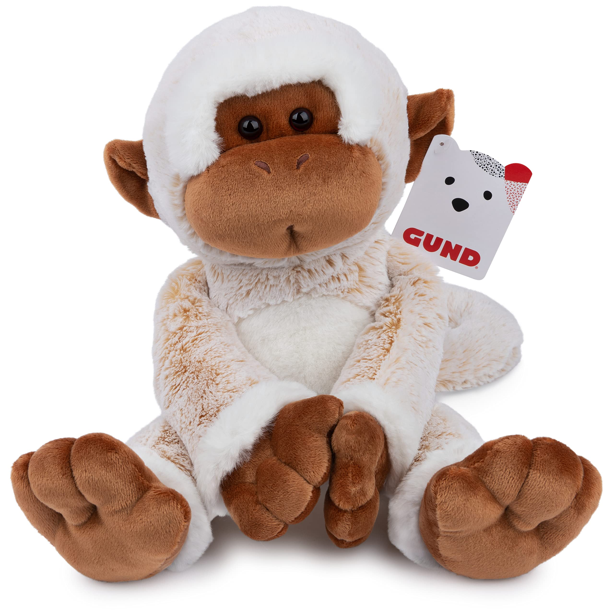 Foto 2 pulgar | Peluche Gund Tilly The Monkey, 38 Cm, Color Crema Y Marrón - Venta Internacional.