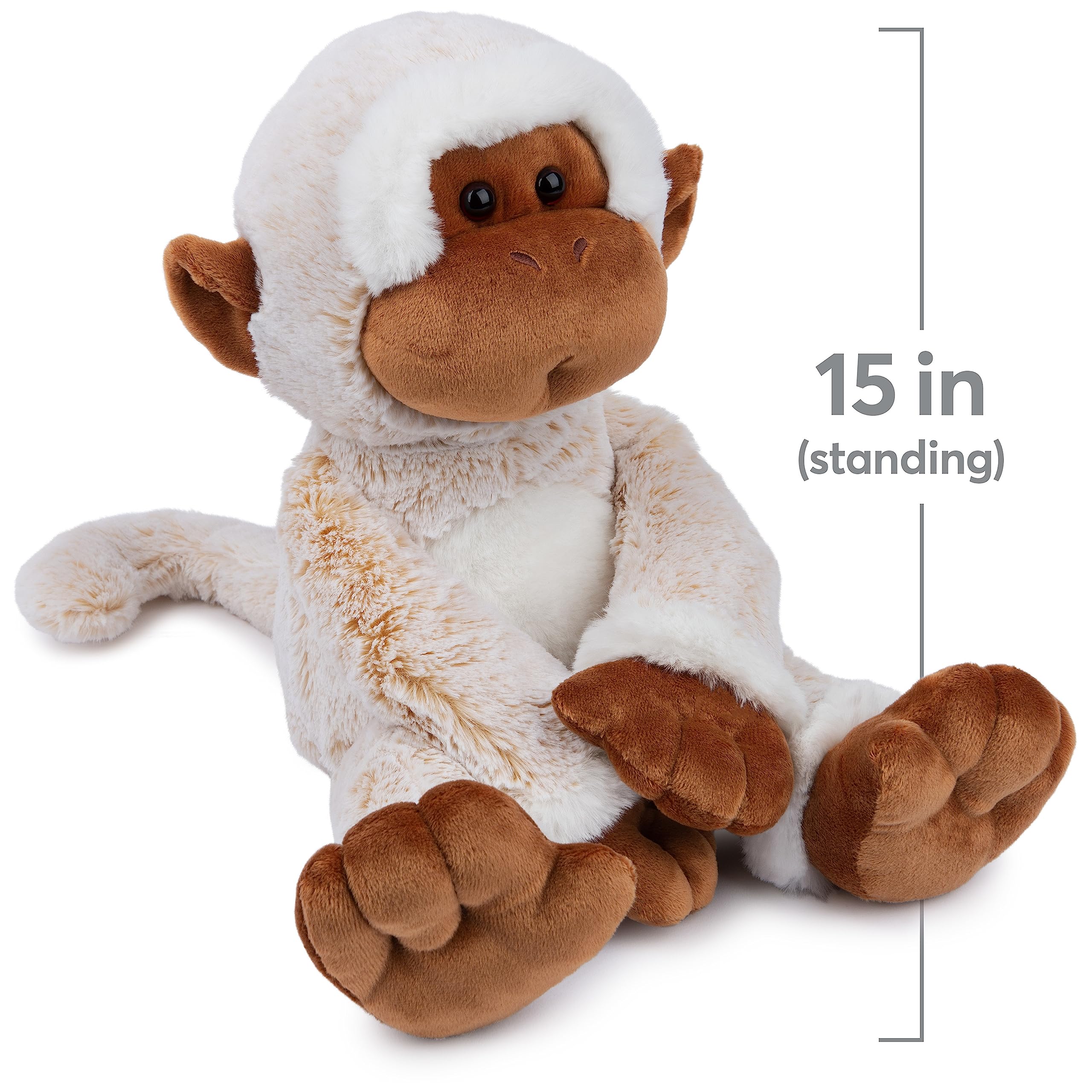 Foto 6 pulgar | Peluche Gund Tilly The Monkey, 38 Cm, Color Crema Y Marrón - Venta Internacional.