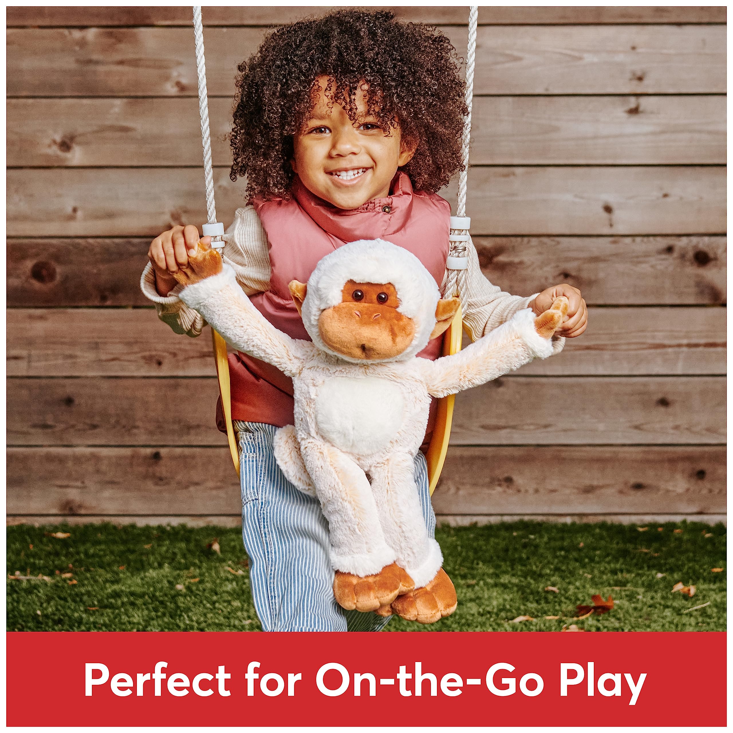 Foto 7 | Peluche Gund Tilly The Monkey, 38 Cm, Color Crema Y Marrón - Venta Internacional.