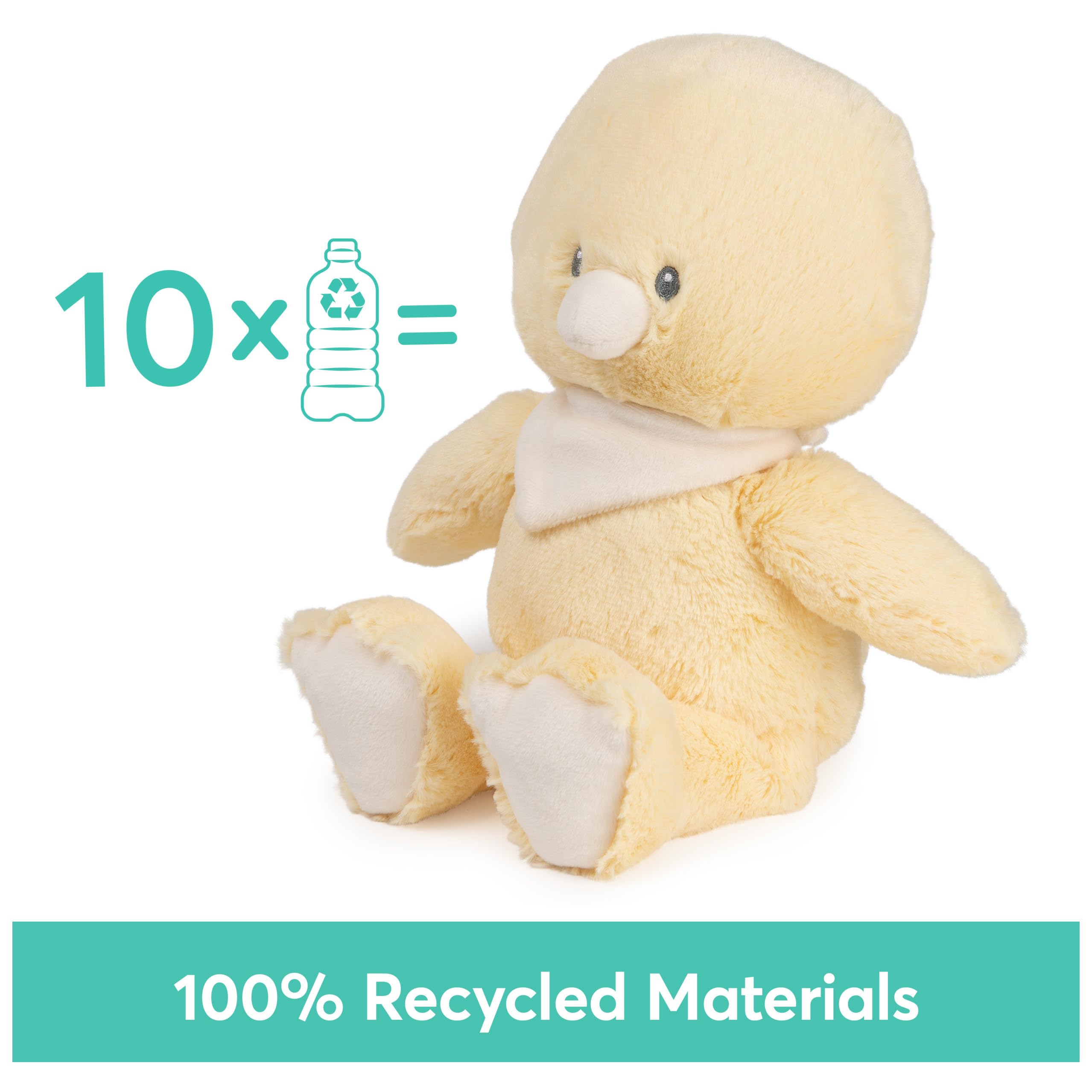 Foto 4 pulgar | Peluche De Peluche Gund Baby Sustainable Patito De 13 Pulgadas - Venta Internacional.