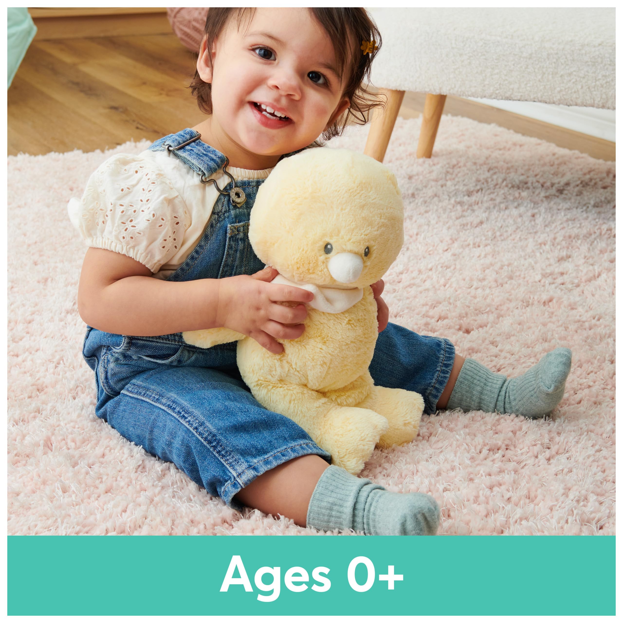 Foto 4 | Peluche De Peluche Gund Baby Sustainable Patito De 13 Pulgadas - Venta Internacional.