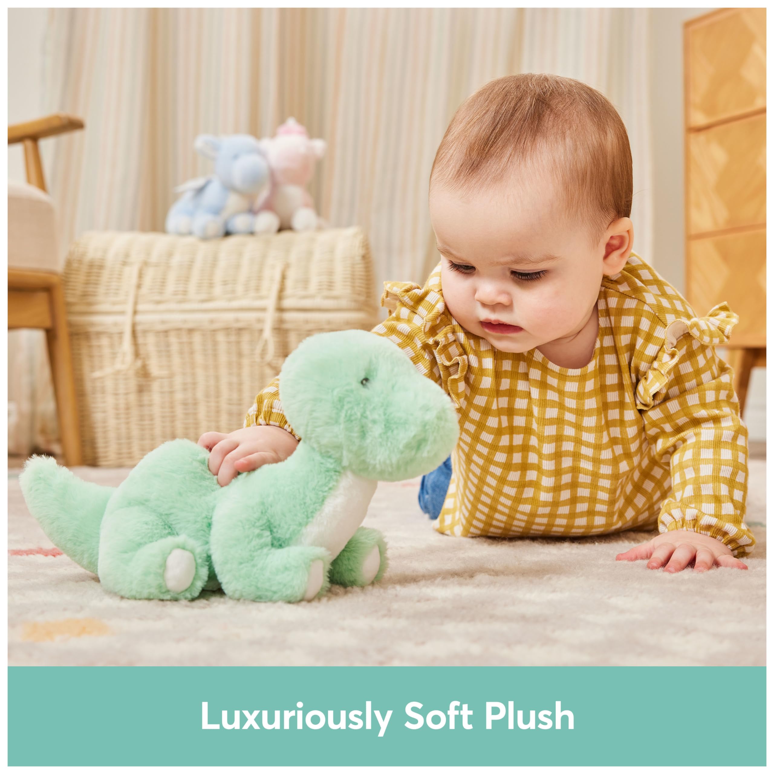 Foto 4 pulgar | Peluche Gund Baby Fern Dinosaur Para Bebés Y Niños Pequeños - Venta Internacional.