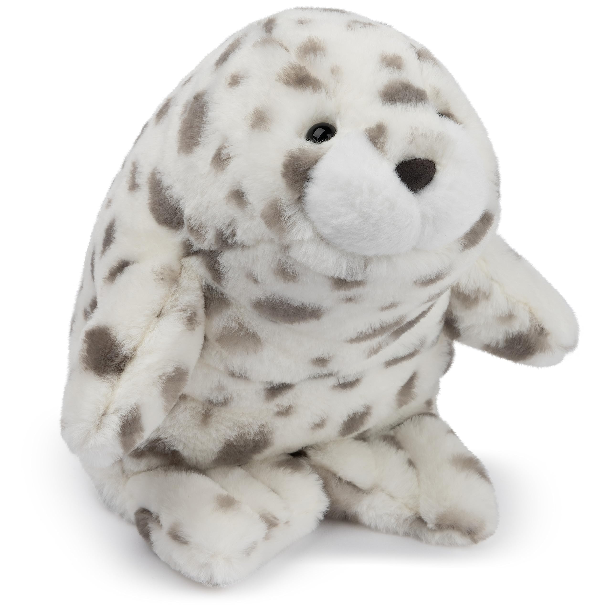 Peluche Gund Nuri Leopard Seal, 25 Cm, Color Blanco/gris - Venta Internacional.
