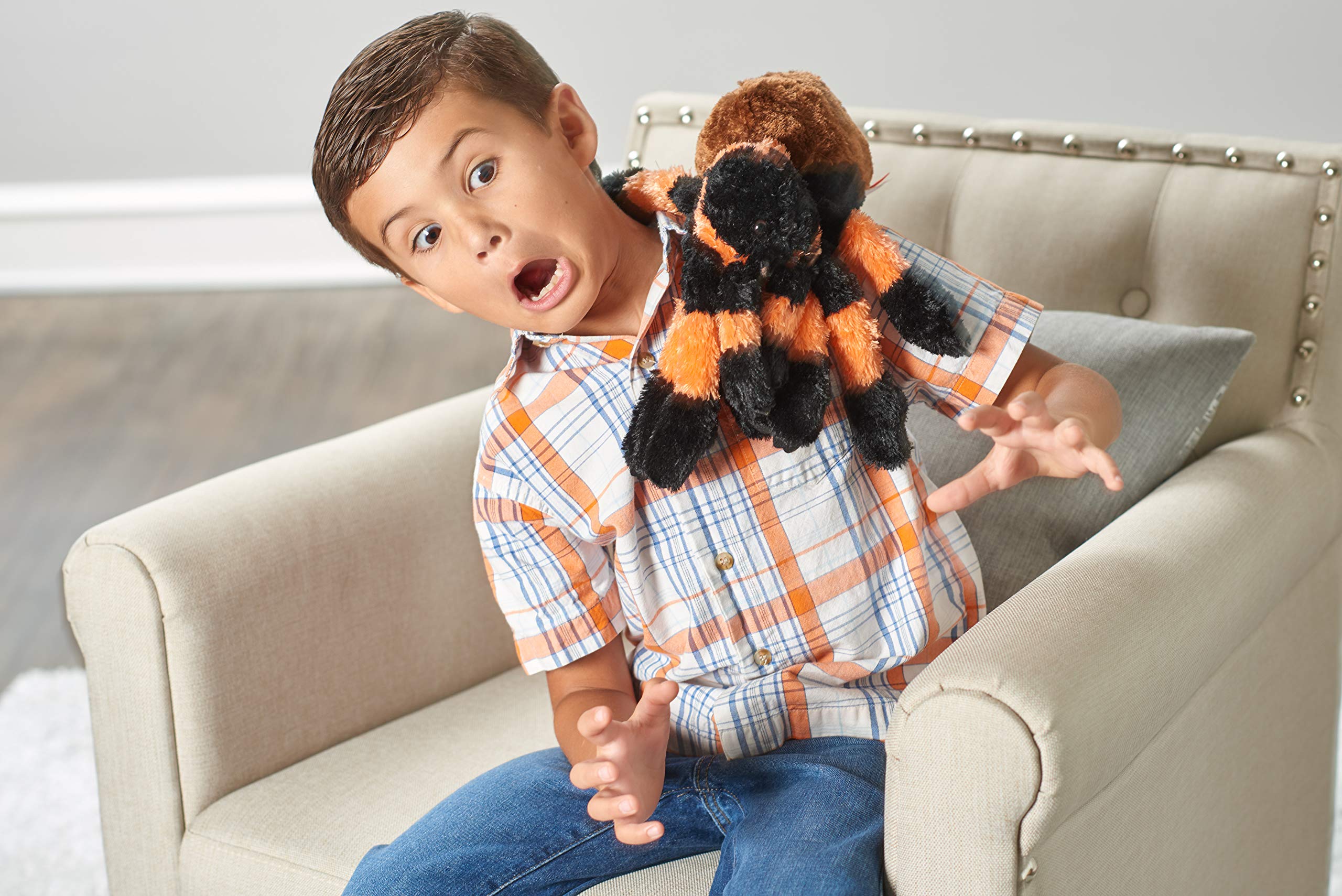 Foto 6 pulgar | Adornos De Peluche Con Forma De Tarántula Wild Republic Para Niños, 30 Cm - Venta Internacional.