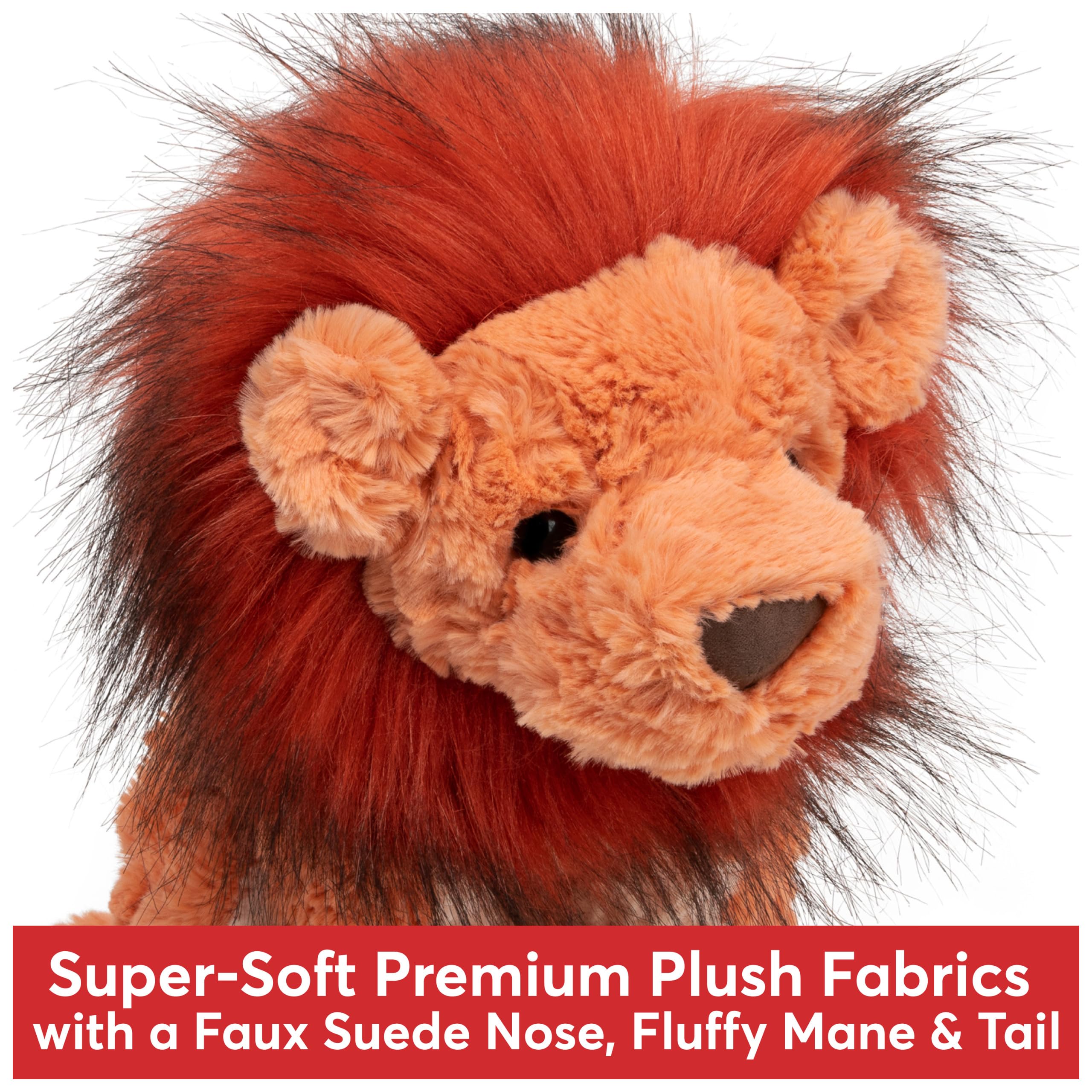 Foto 6 pulgar | Peluche De Felpa Con Forma De León De La Colección Gund Cozys, 25 Cm, Más De 1 Año - Venta Internacional.