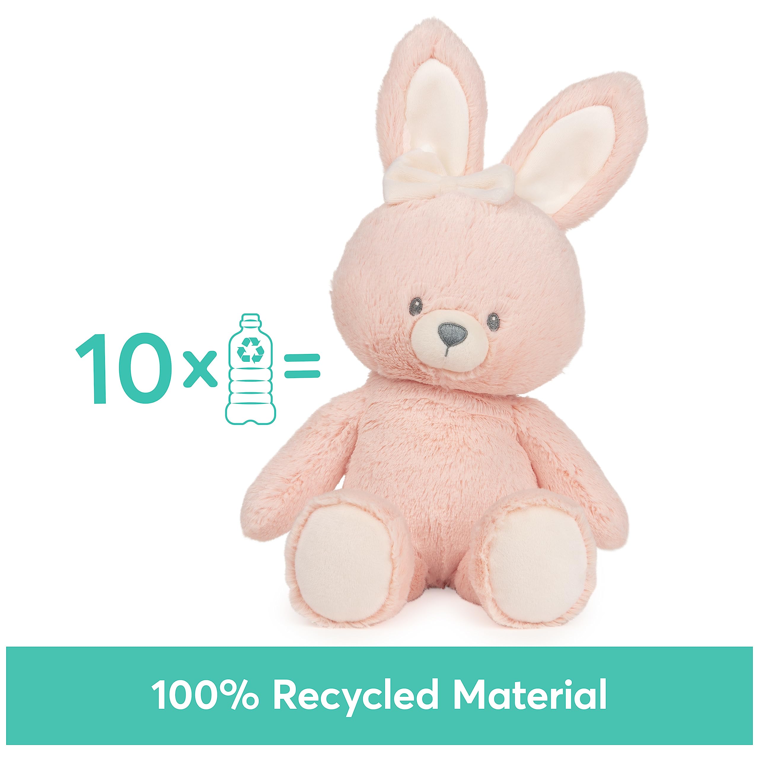 Foto 4 pulgar | Conejito De Peluche Gund Baby, Materiales Reciclados Sostenibles De 13 Pulgadas - Venta Internacional.